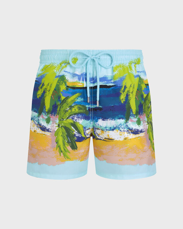 Vilebrequin - Pantaloncini Mare Uomo Copa Cabana - Costume Da Bagno - Moorea - Blu - Taglia S - Immagine 1