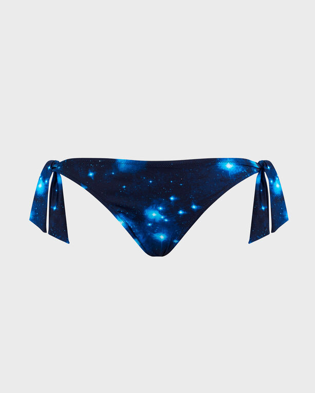 Vilebrequin - Pégase Bikinihose Zum Seitlichen Binden Für Damen - Bademode - Flamme - Blau - Größe L