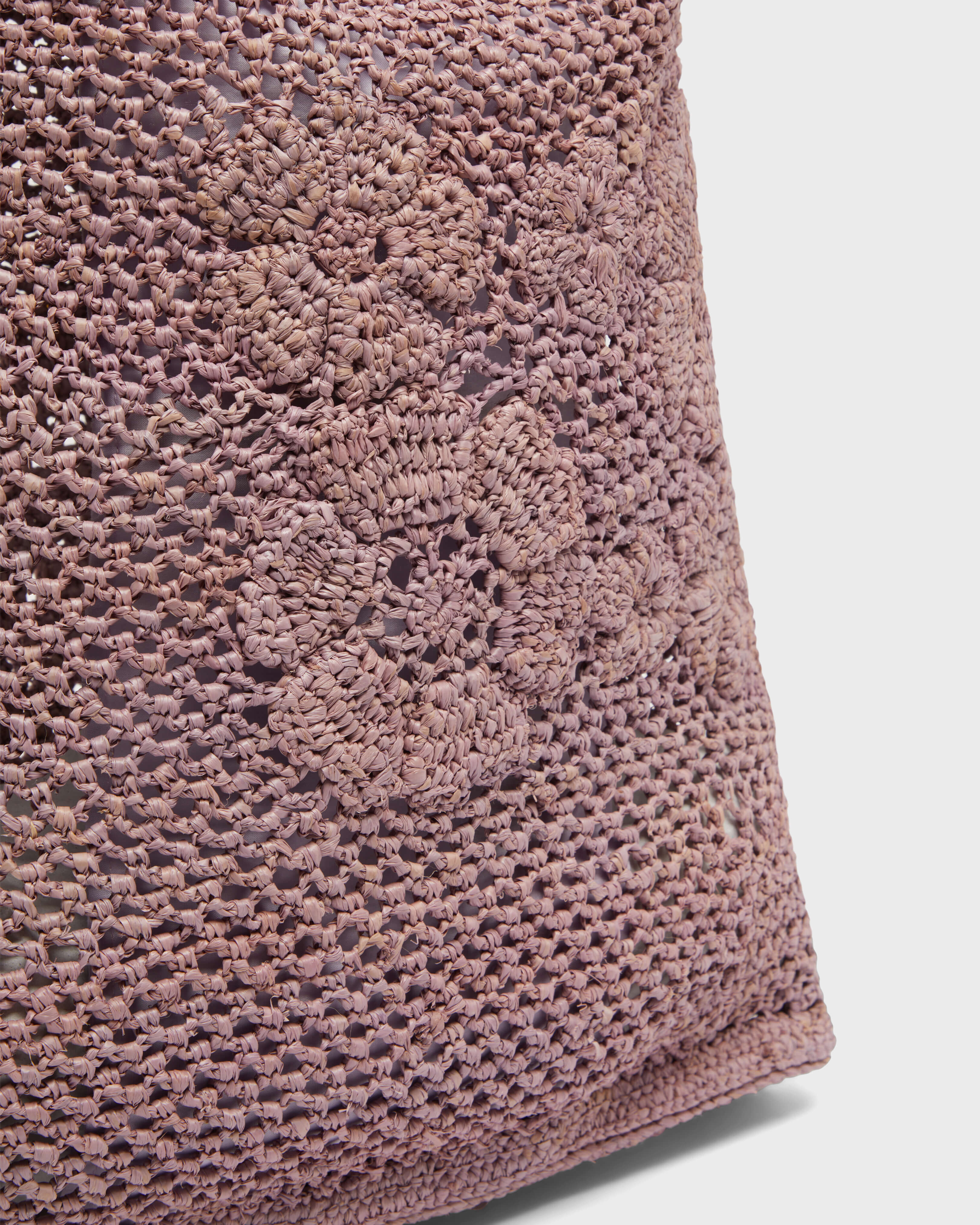 Pochette donna in rafia PETALE / PINK supp5 view