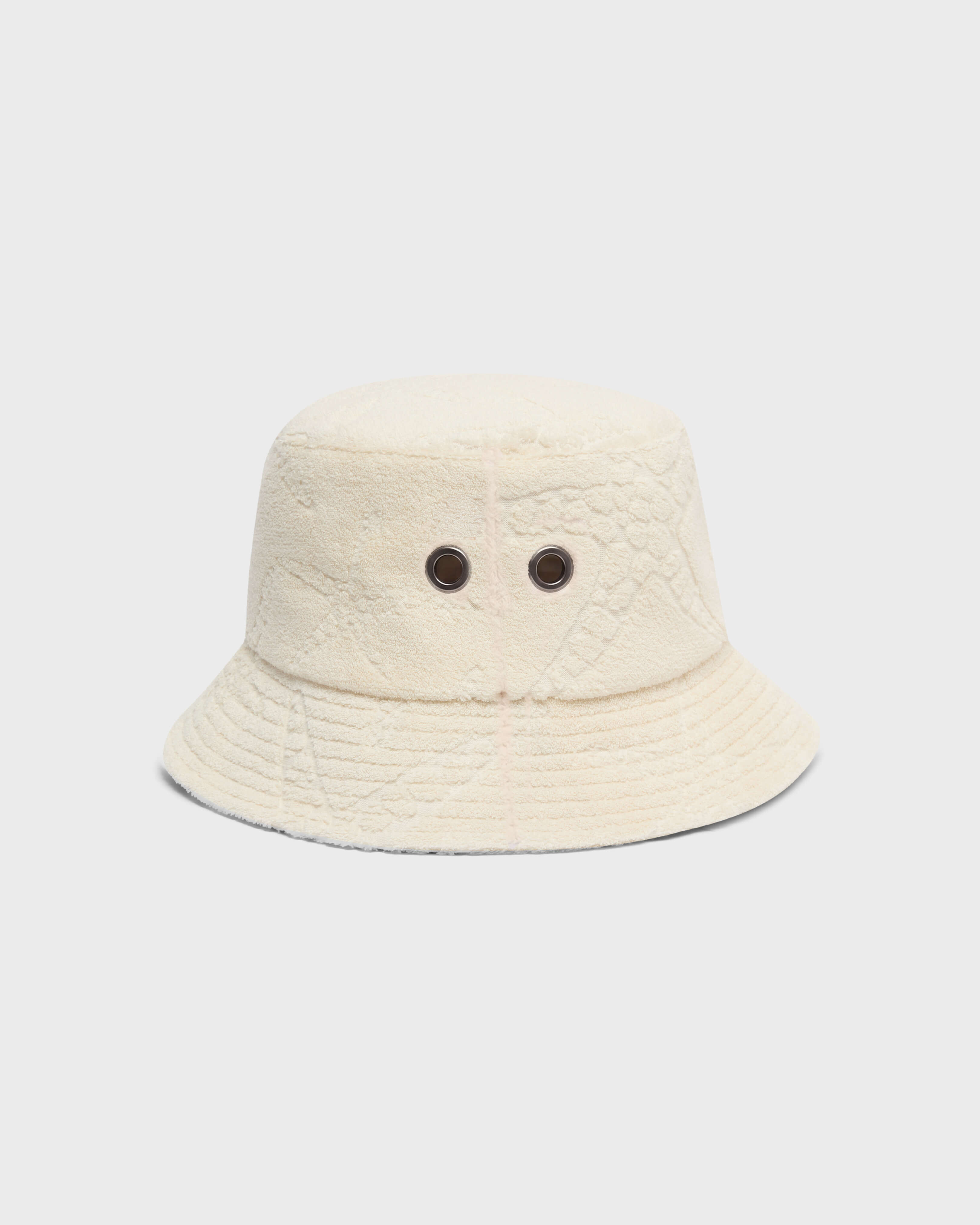 Cappello da pescatore in spugna Starfish Jacquard BRUME back view