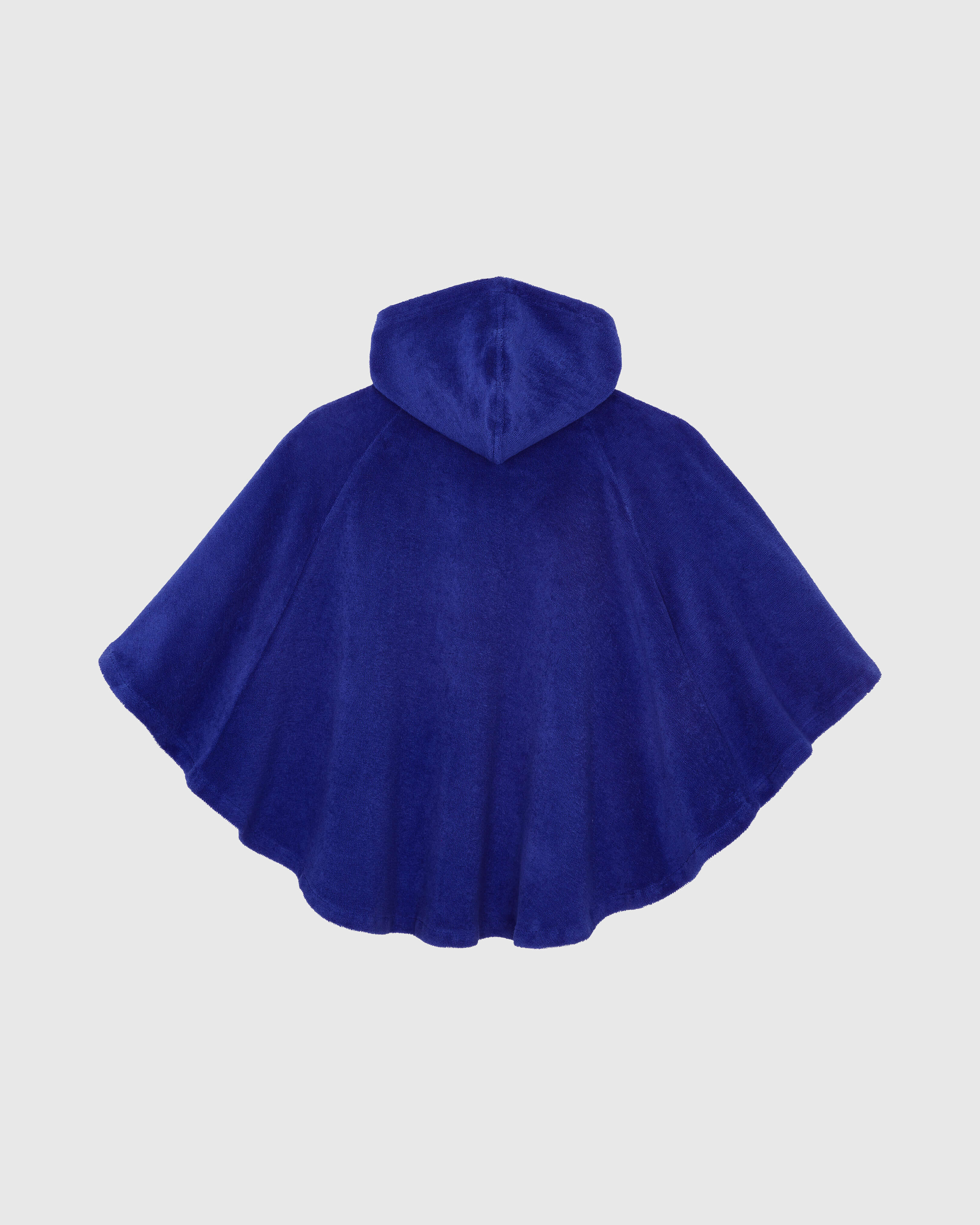Baby Terry Poncho Embroidered Turtle MARRAKECH back view