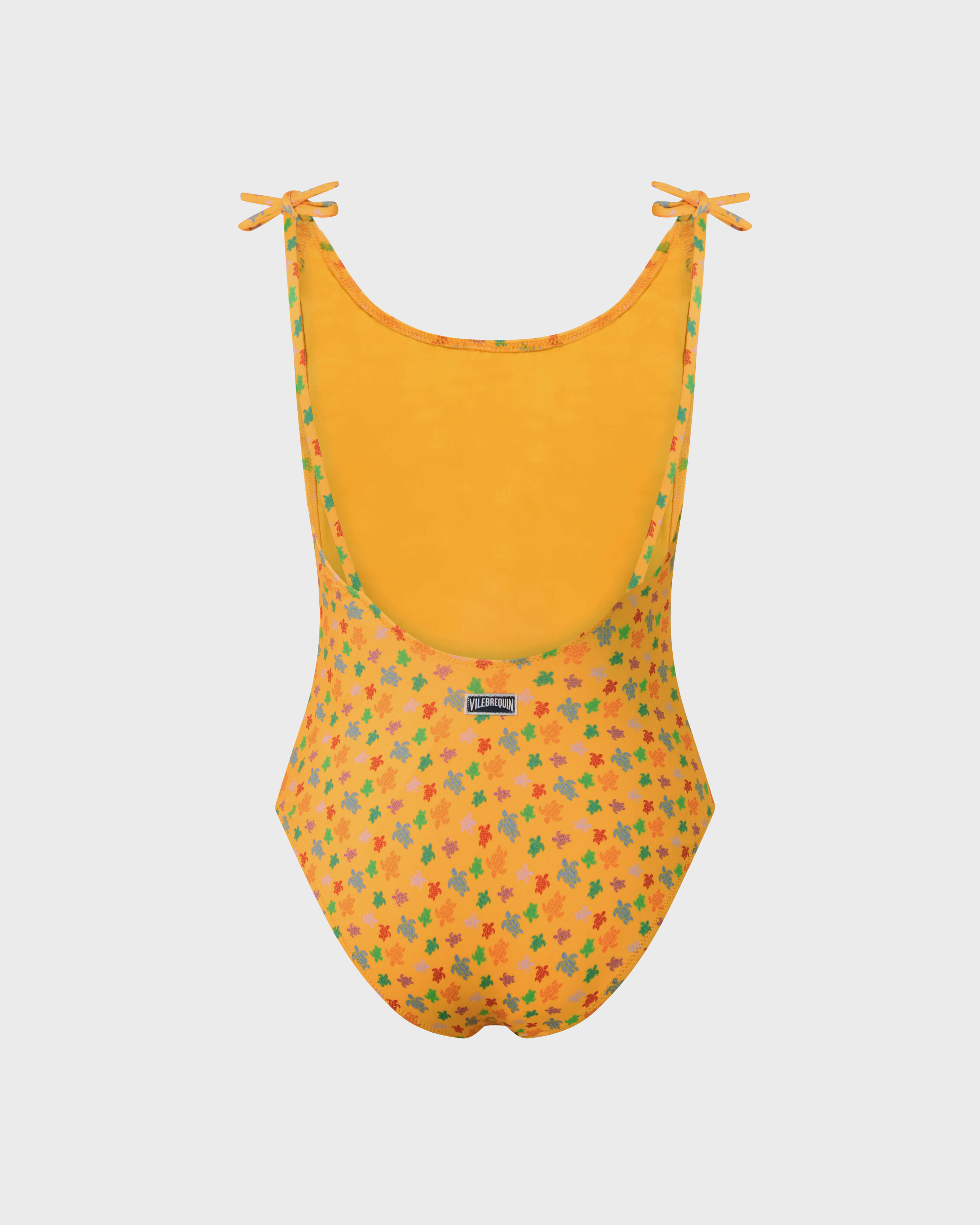 Maillot de bain une pièce fille Micro Ronde des Tortues MAÏS back view