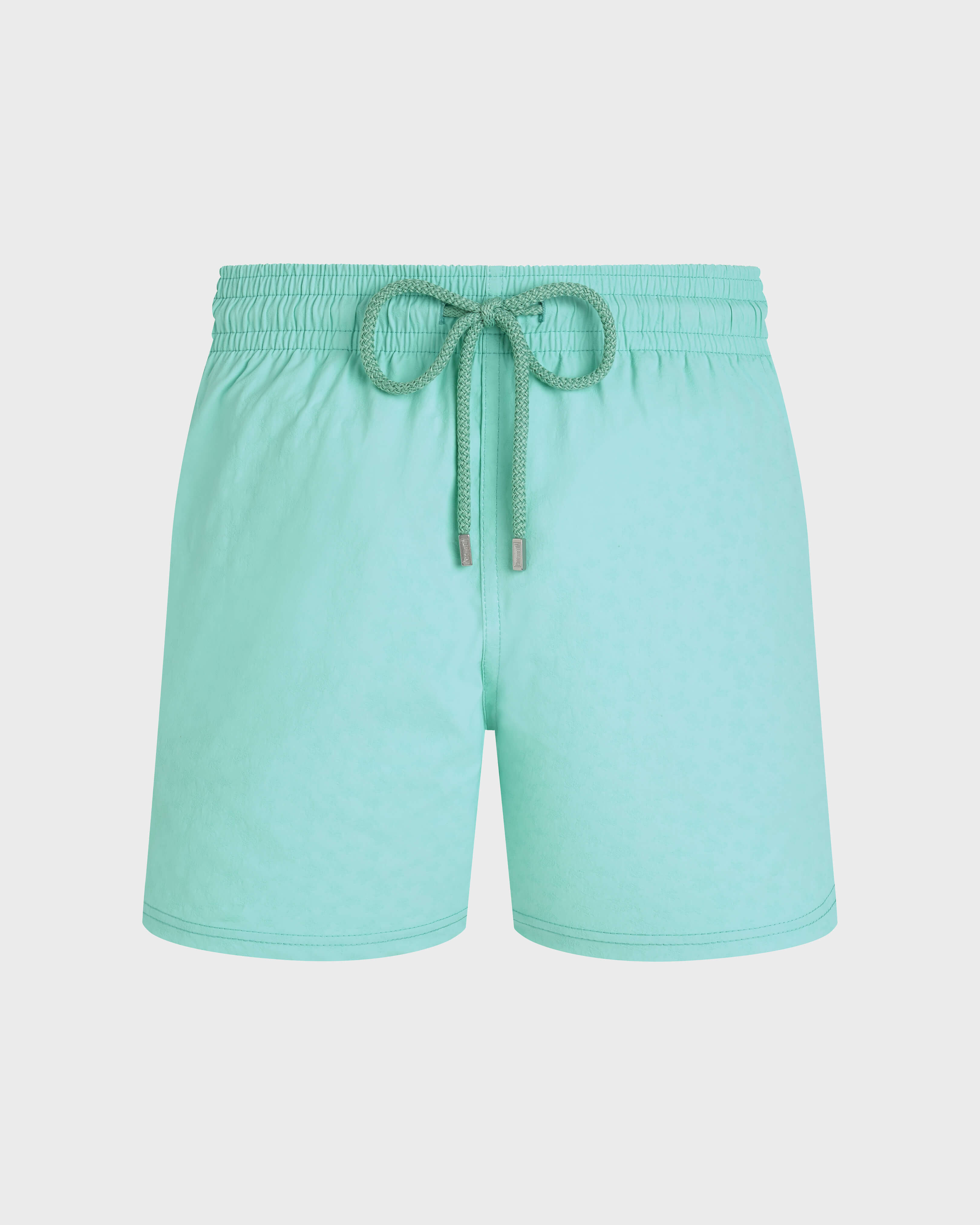 Kurze Turtles Jacquard Stretch-Badeshorts für Herren CARIBBEAN front view