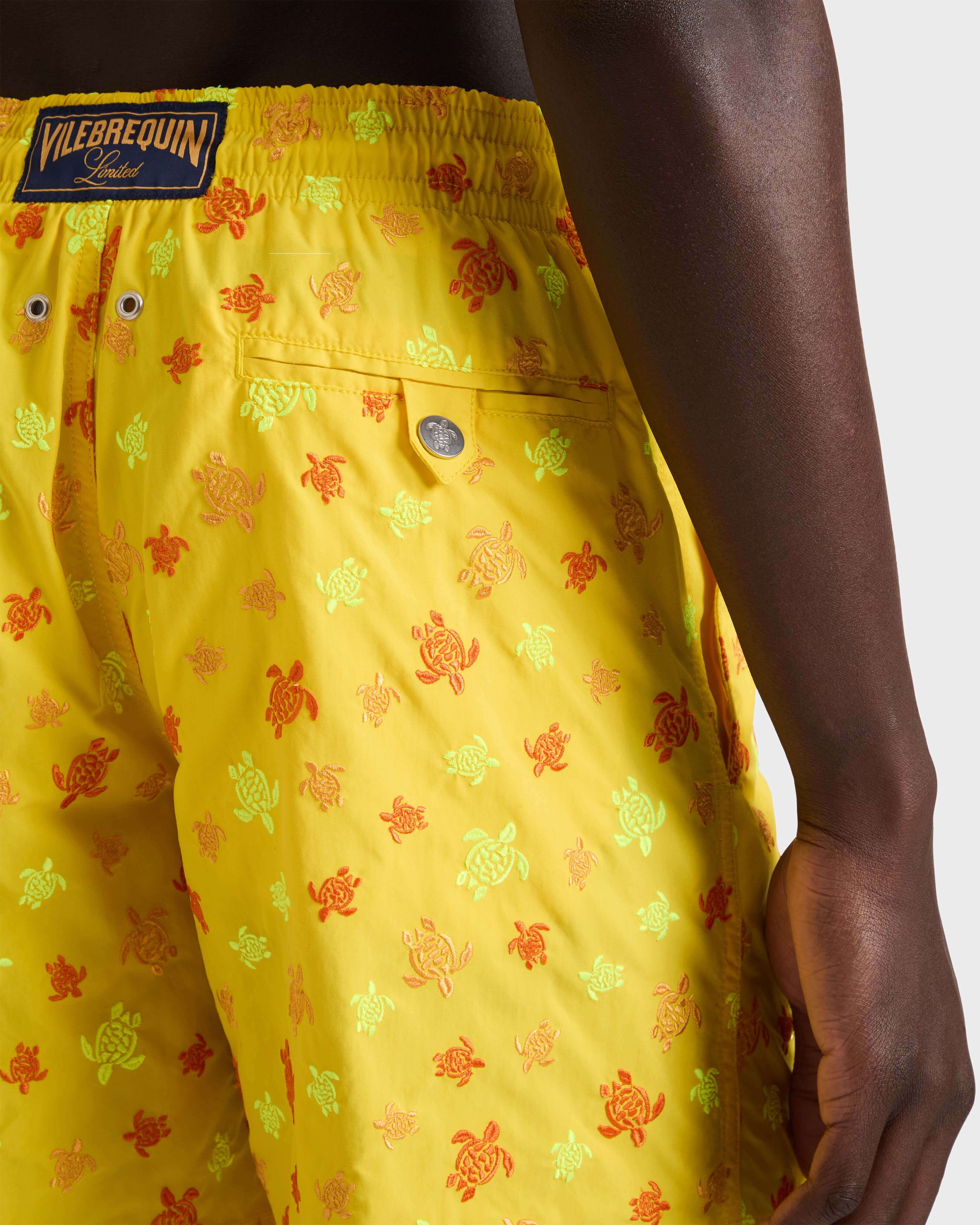 Micro Ronde des Tortues Badeshorts mit Stickerei für Herren – Limitierte Serie SONNE supp1 view