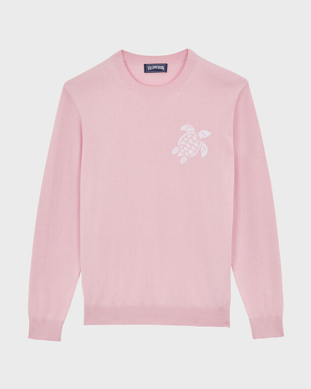 Vilebrequin - Men Cotton Sweater Turtle - Pullover - Rayol - Pink - Size S