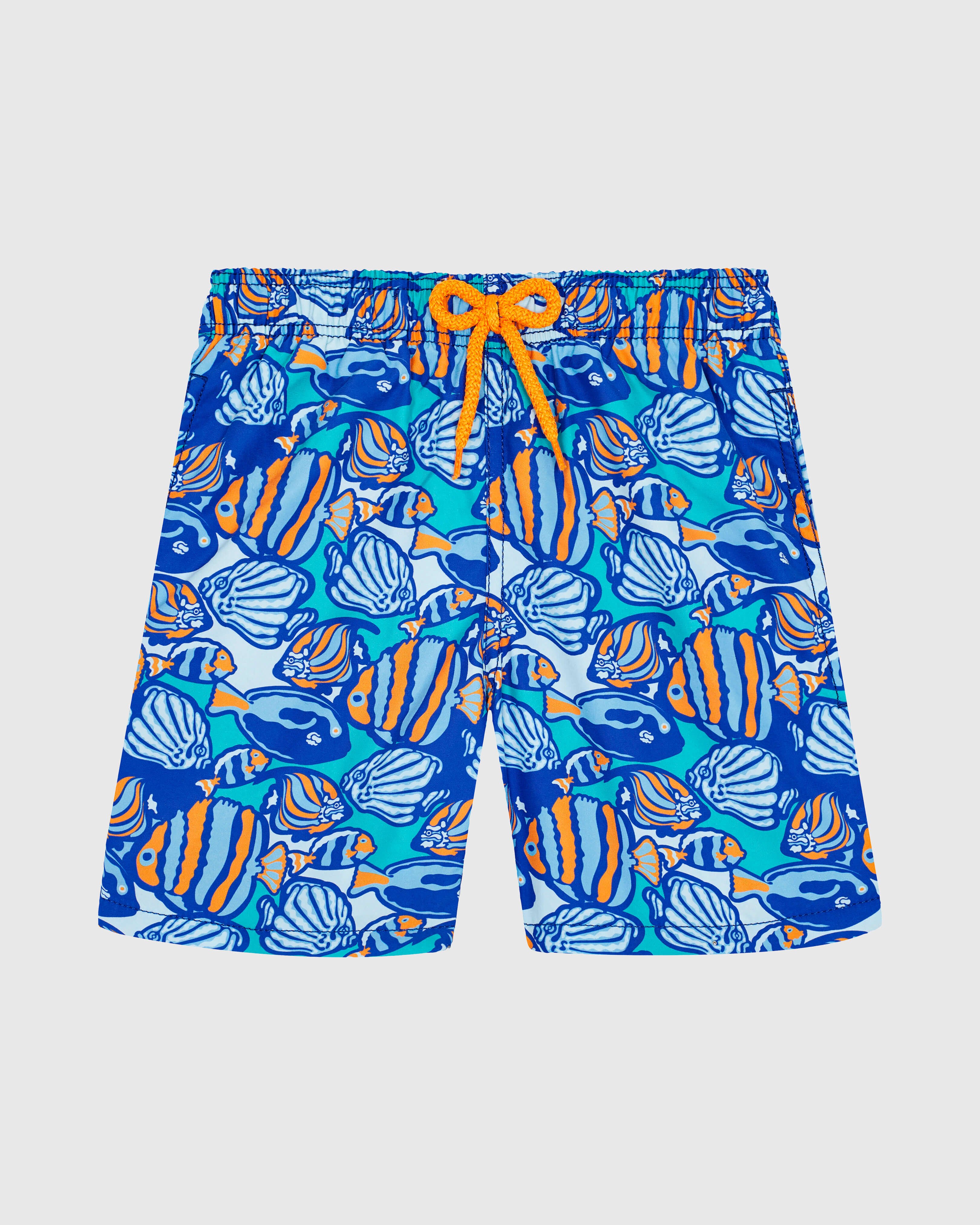 Boys Swim Shorts Fishy Vibes MARRAKECH front view