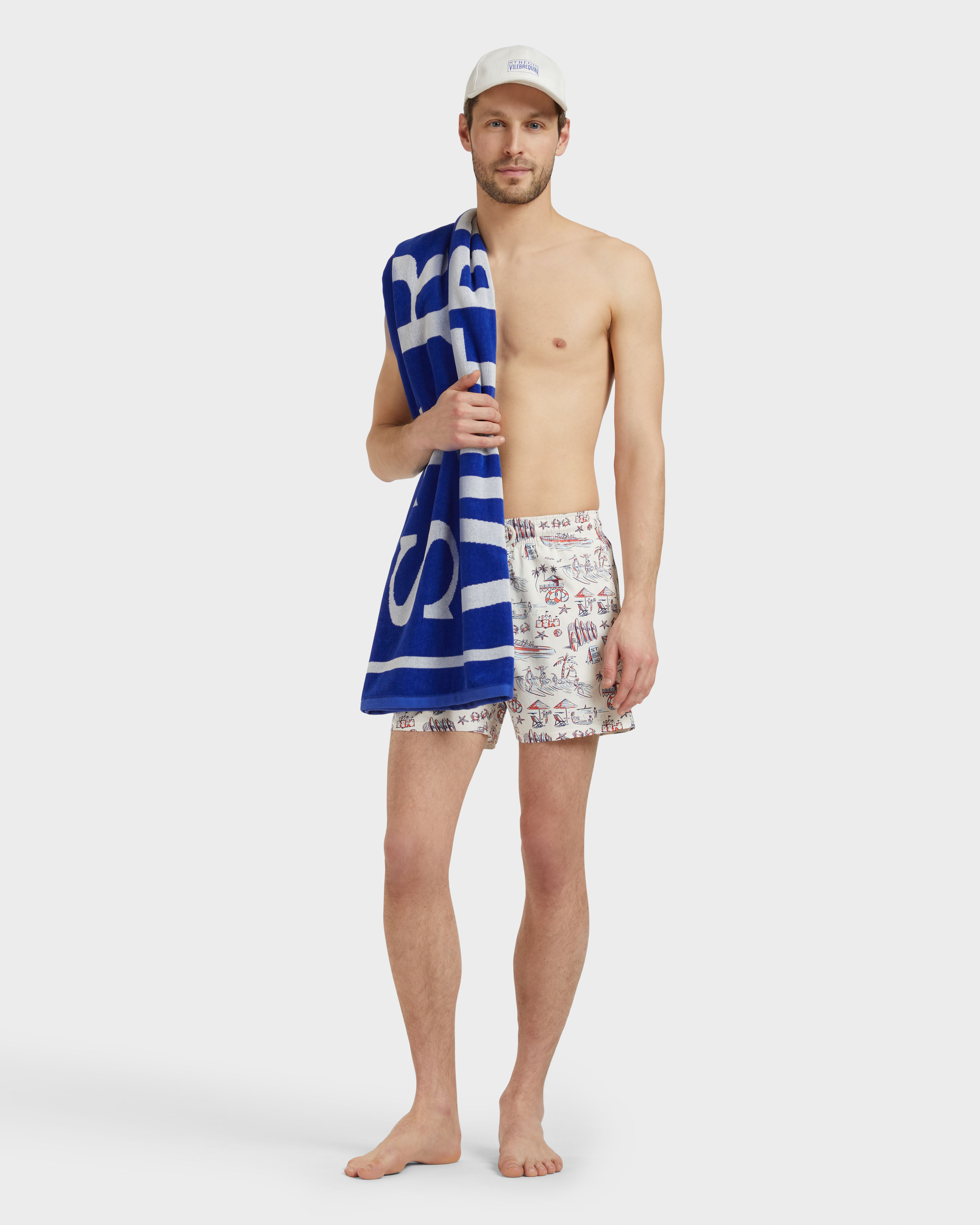 Men Stretch Swim Shorts Family Beach- Vilebrequin x St Regis 066 supp1 view
