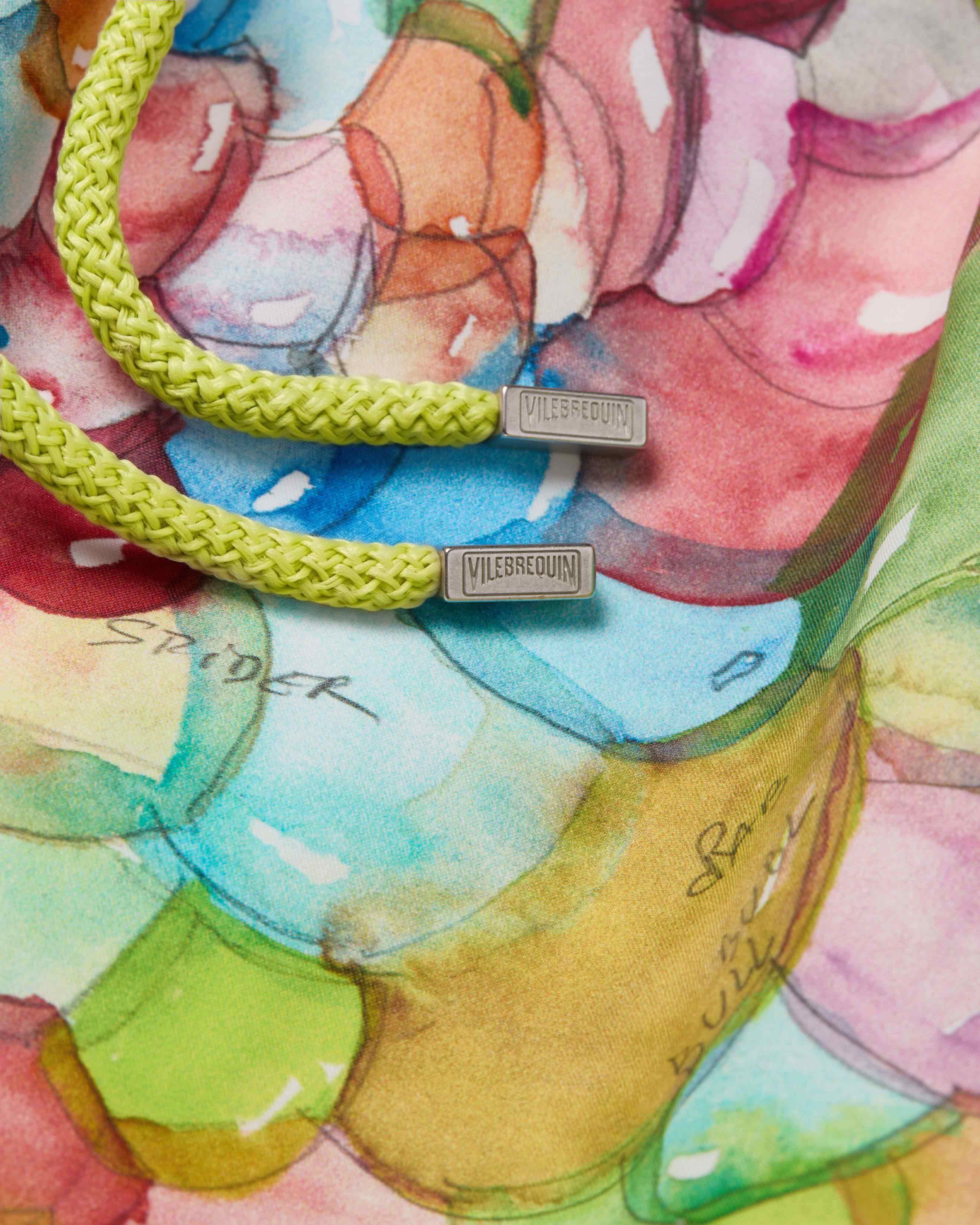 Men Swim Trunks Multi Bubbles - Vilebrequin x Fabrice Hyber PAPIER supp1 view