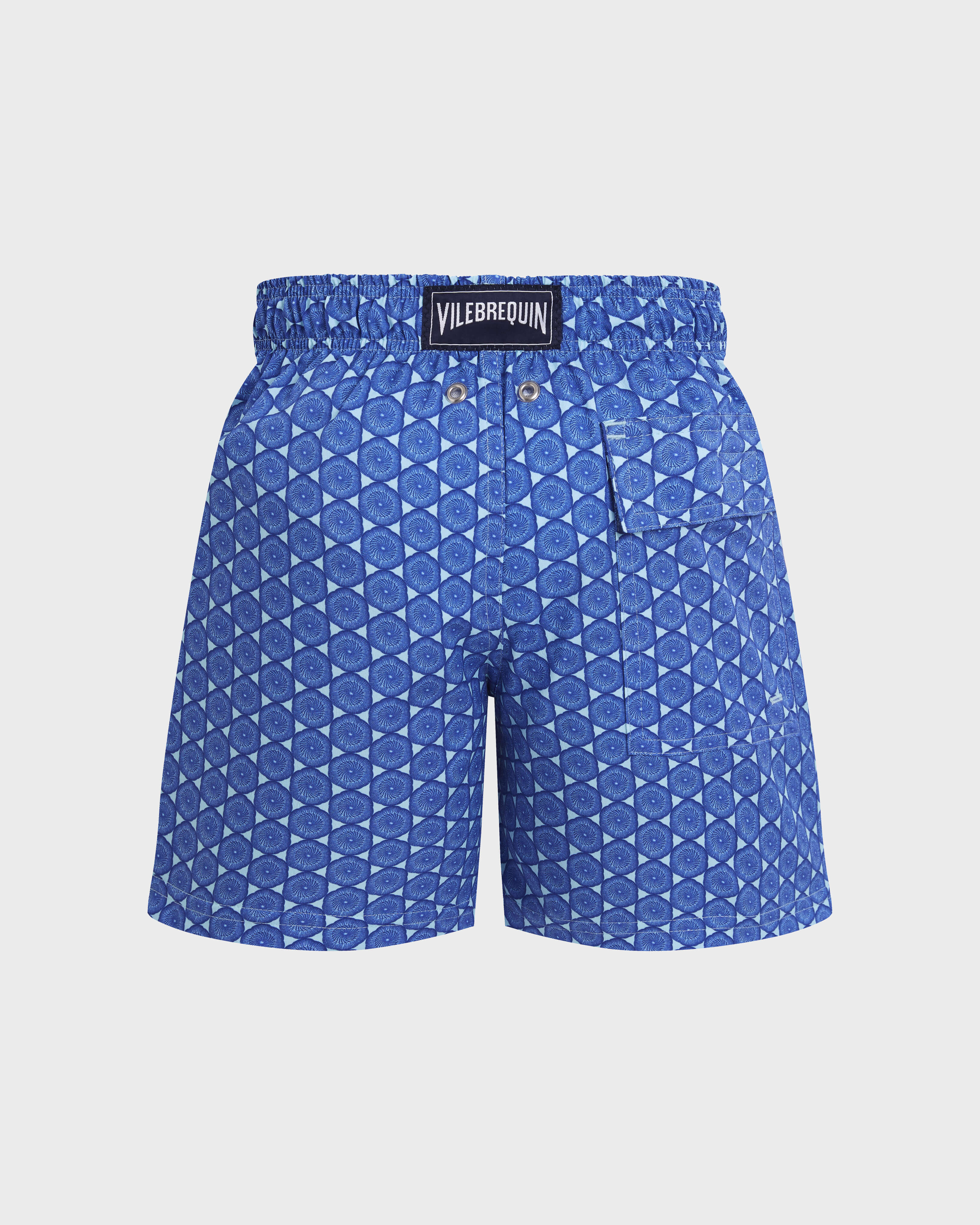 Boys Stretch Swim Shorts Graphic Urchin OXYGENE back view