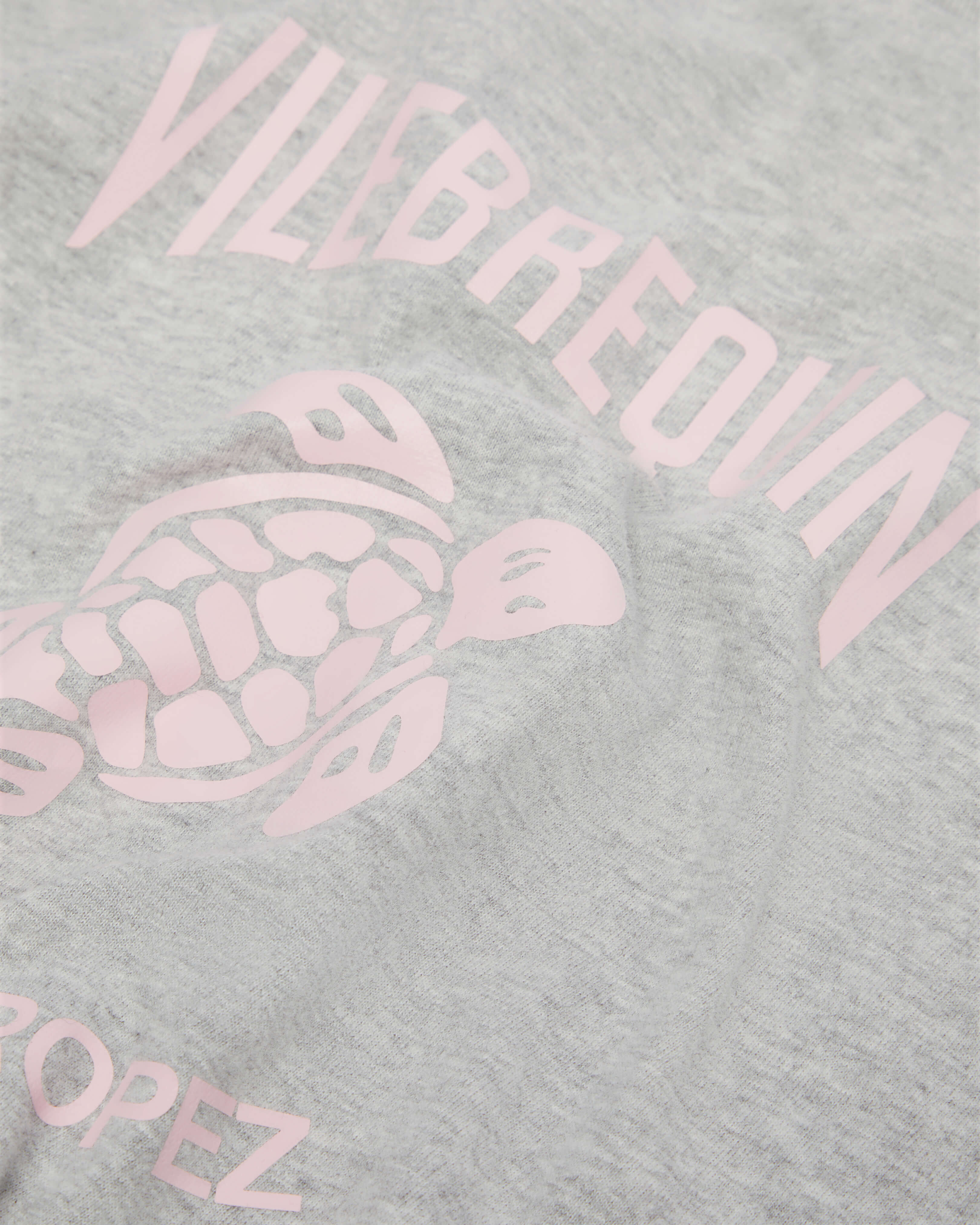 Boys T-shirt Rubber Logo HEATHER GREY look1 view