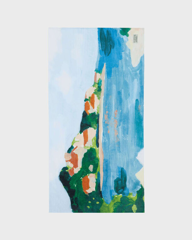Vilebrequin - 360 Landscape Unisex-handtuch Aus Bio-baumwolle – Vilebrequin X Highsnobiety - Strandtuch - Scandal - Blau - Größe OSFA Vilebrequin - 360 Landscape Unisex-handtuch Aus Bio-baumwolle – Vilebrequin X Highsnobiety - Strandtuch - Scandal - Blau - Größe OSFA
