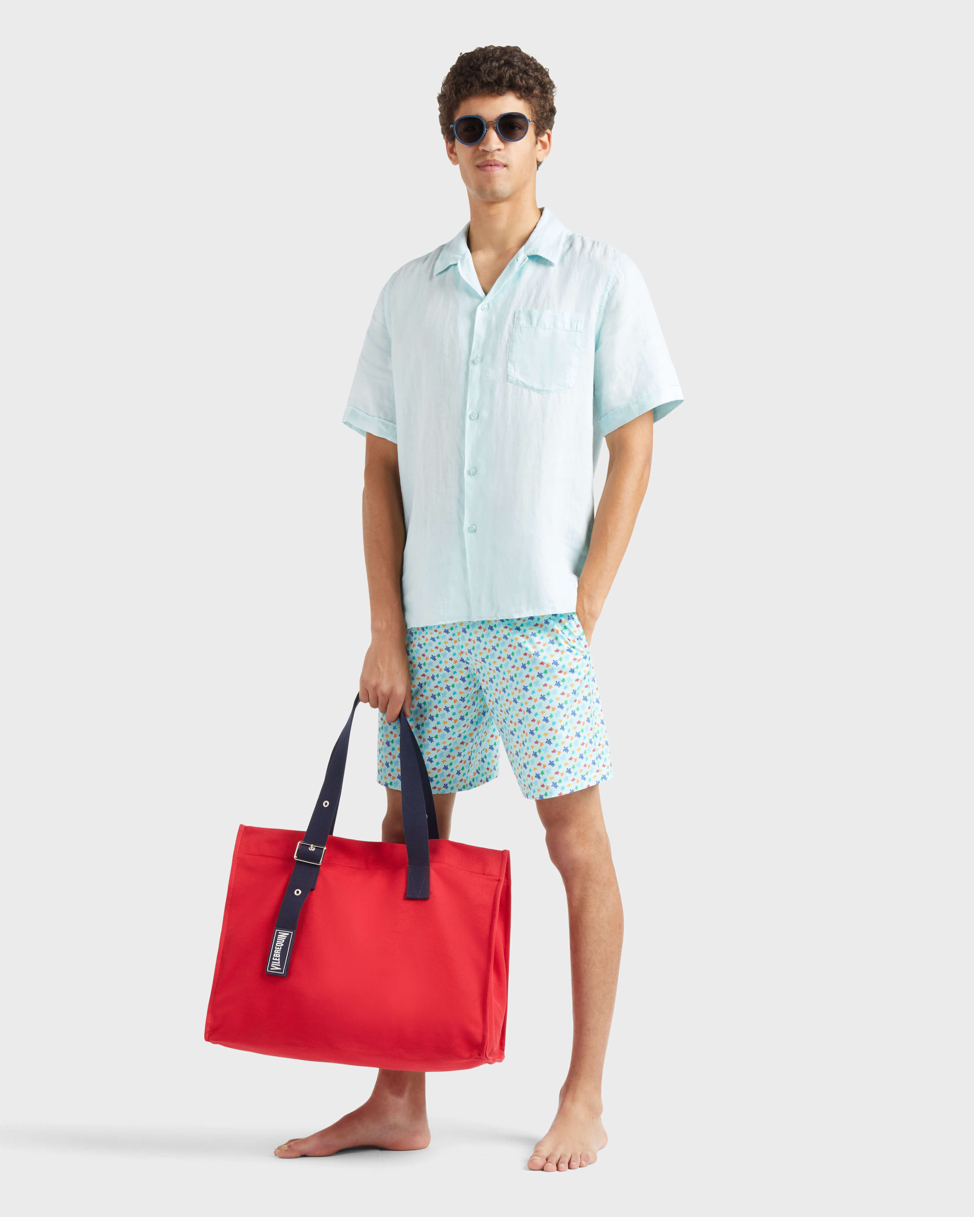 Men Linen Shirt Natural Dye PACIFIC supp1 view