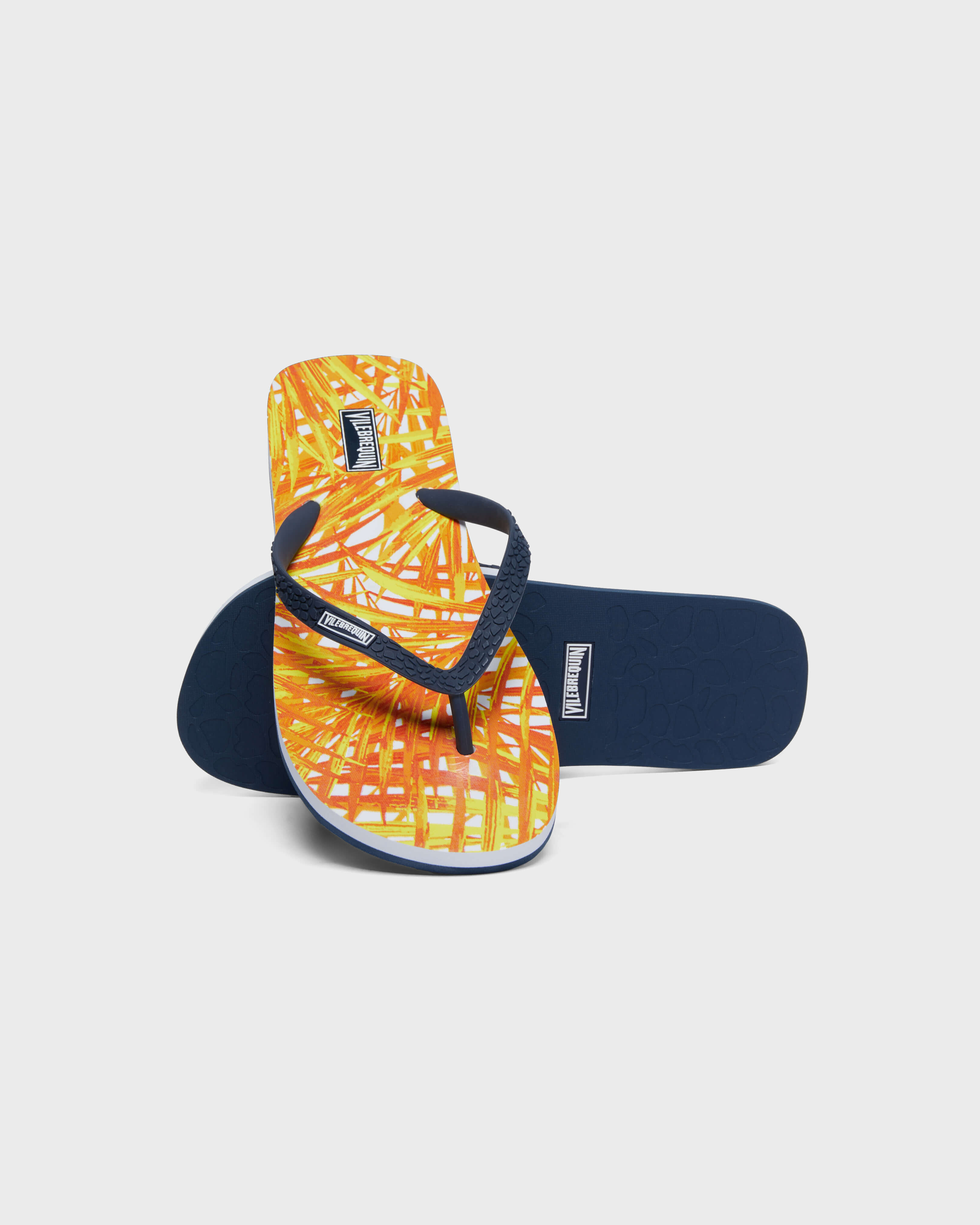 Women Beach Flip Flops Palm Leaves MANGO supp4 view