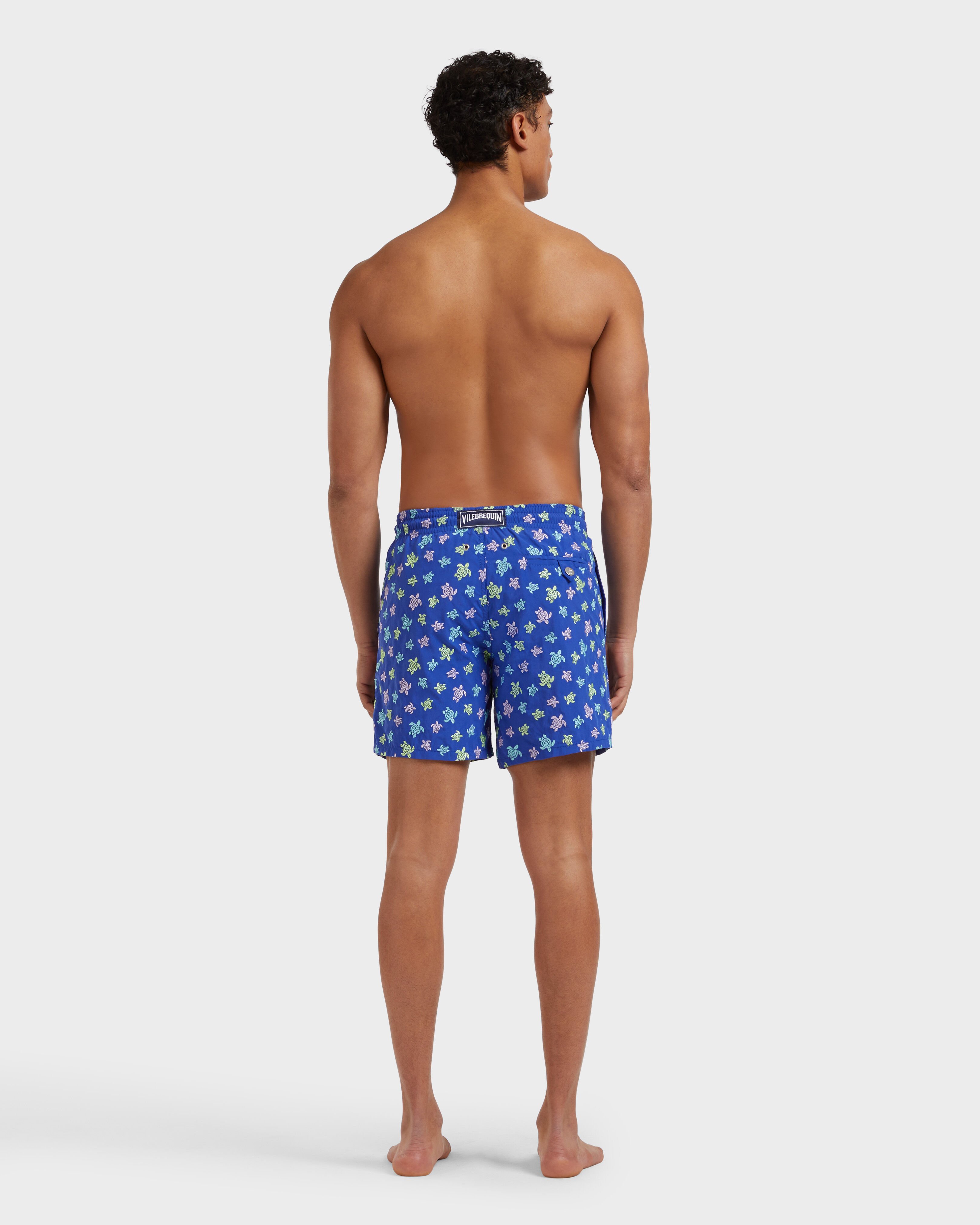 Men Swim Shorts Embroidered Ronde des Tortues - Limited Edition MARRAKECH backworn view