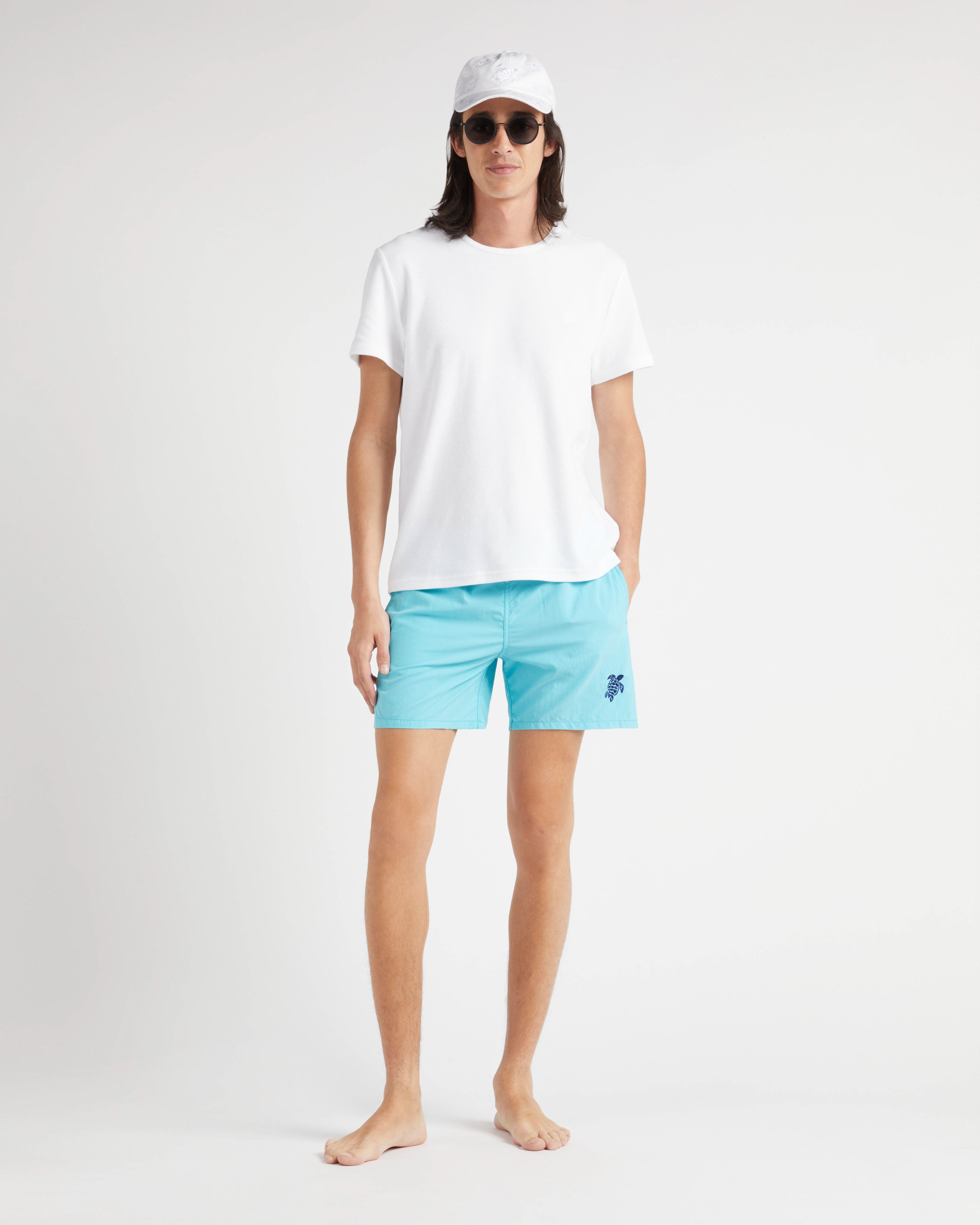 Terry T-Shirt Solid WHITE supp1 view