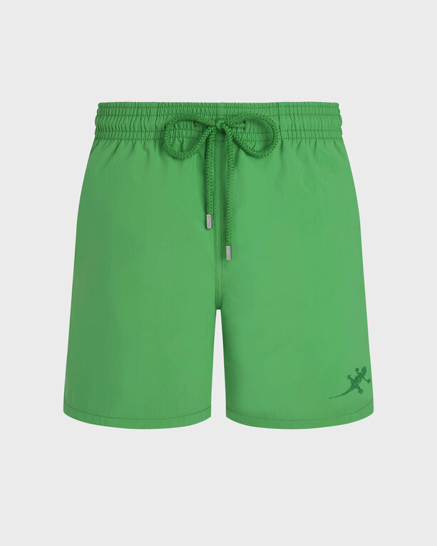 Vilebrequin - Men Swim Trunks Water-reactive Mosaic Lizard - Swimwear - Moorea - Green - Size S