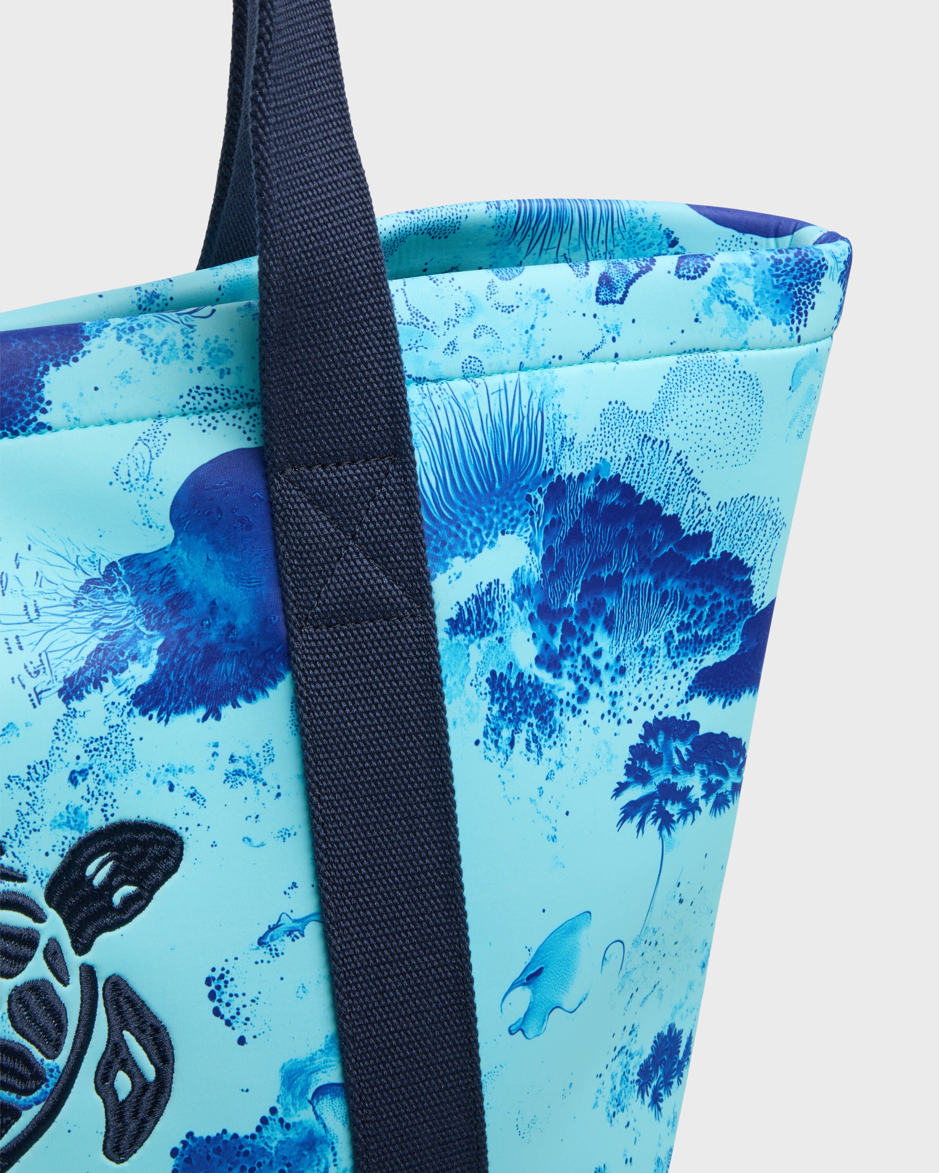 Neoprene Beach Bag Coral Reef OXYGENE look2 view