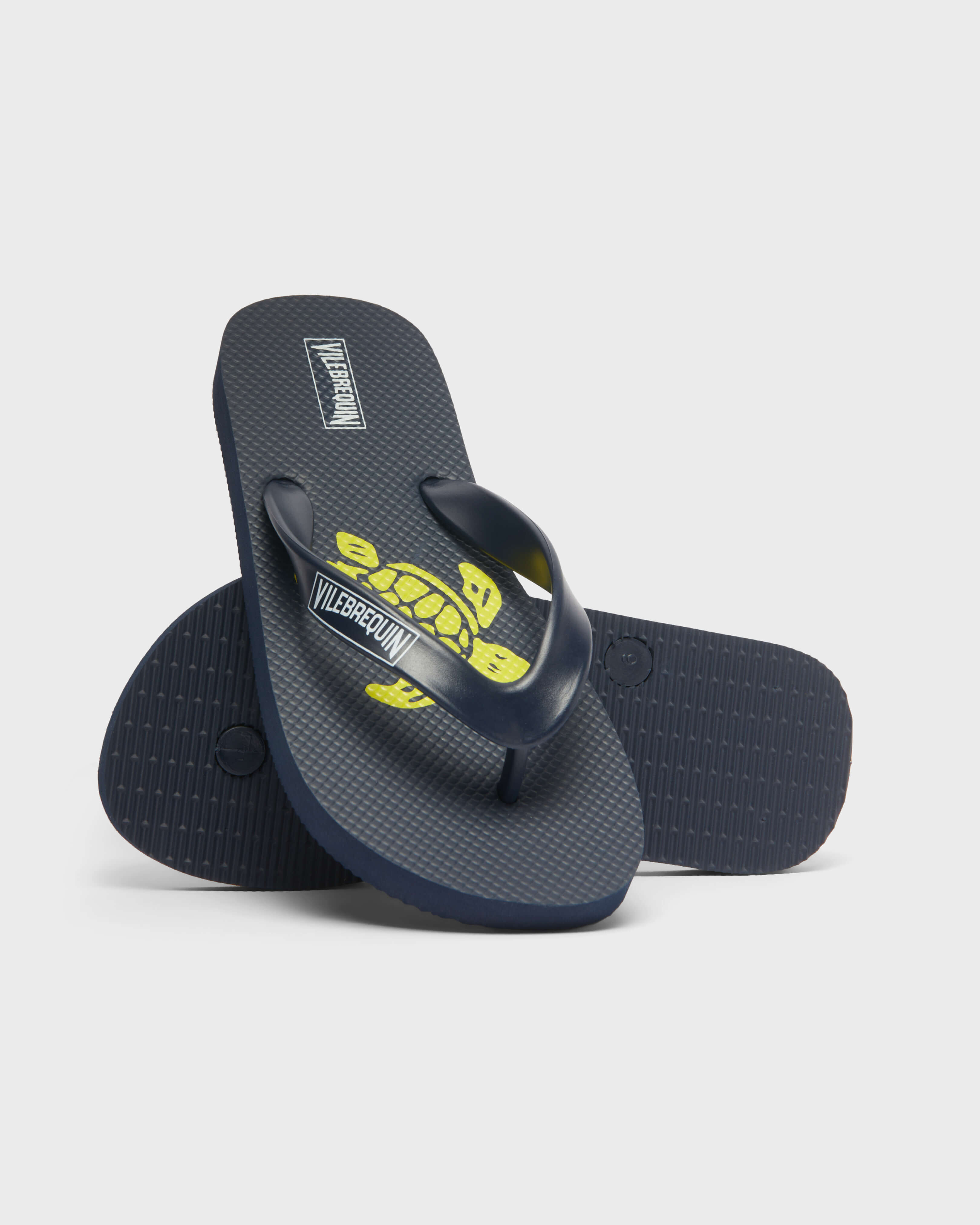 Kids Flip Flops Turtles CHARTREUSE supp4 view