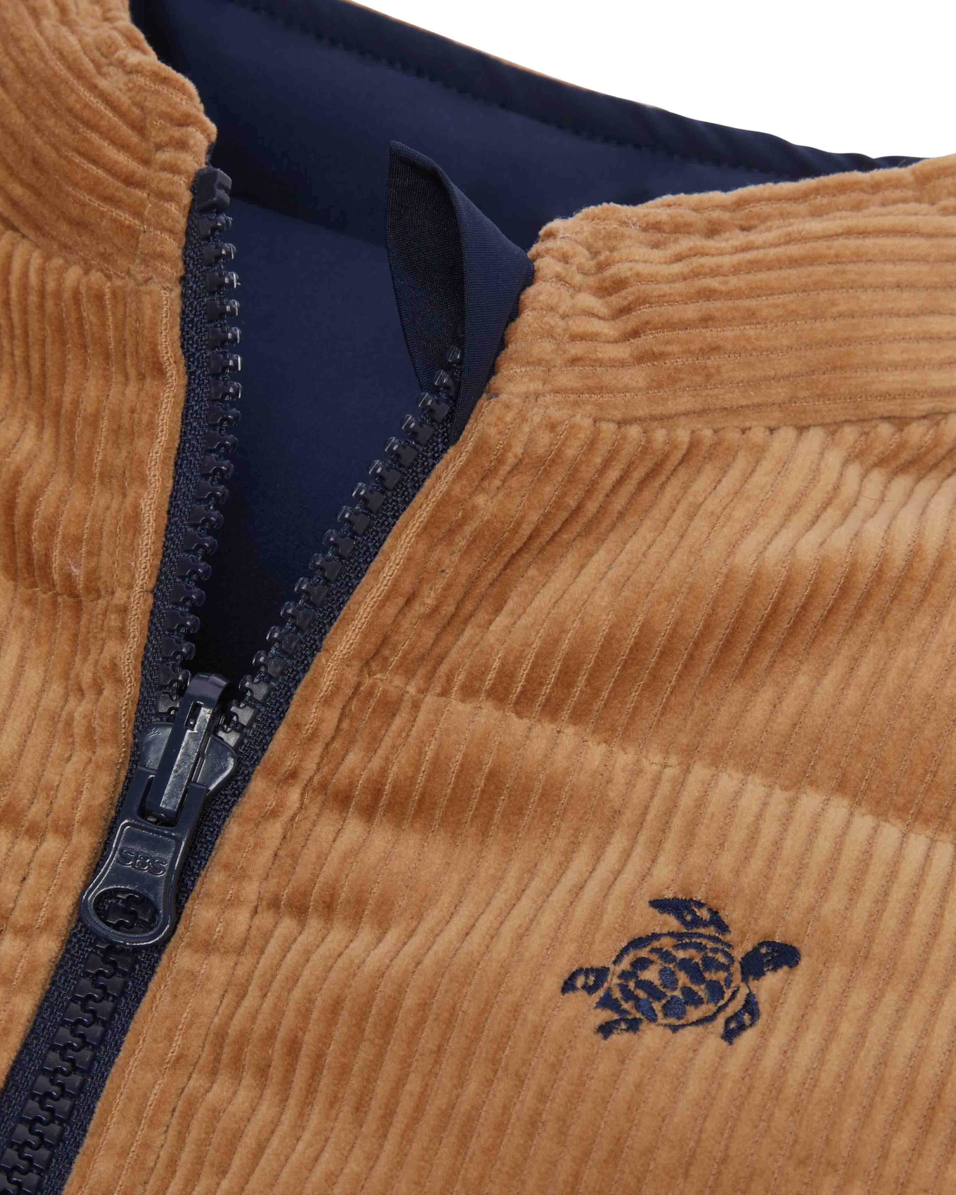 Boys Reversible Downjacket Solid MOCHA look1 view