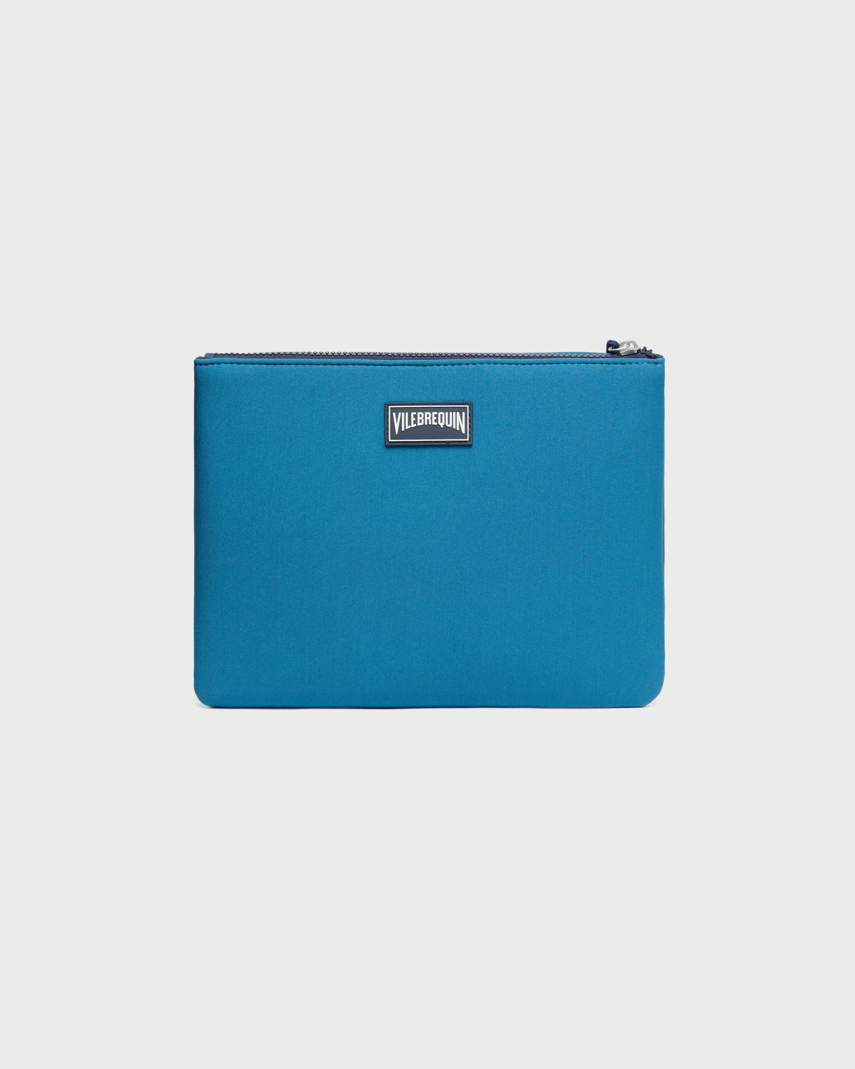 Bolsa de neopreno de color liso unisex PEACOCK frontworn view