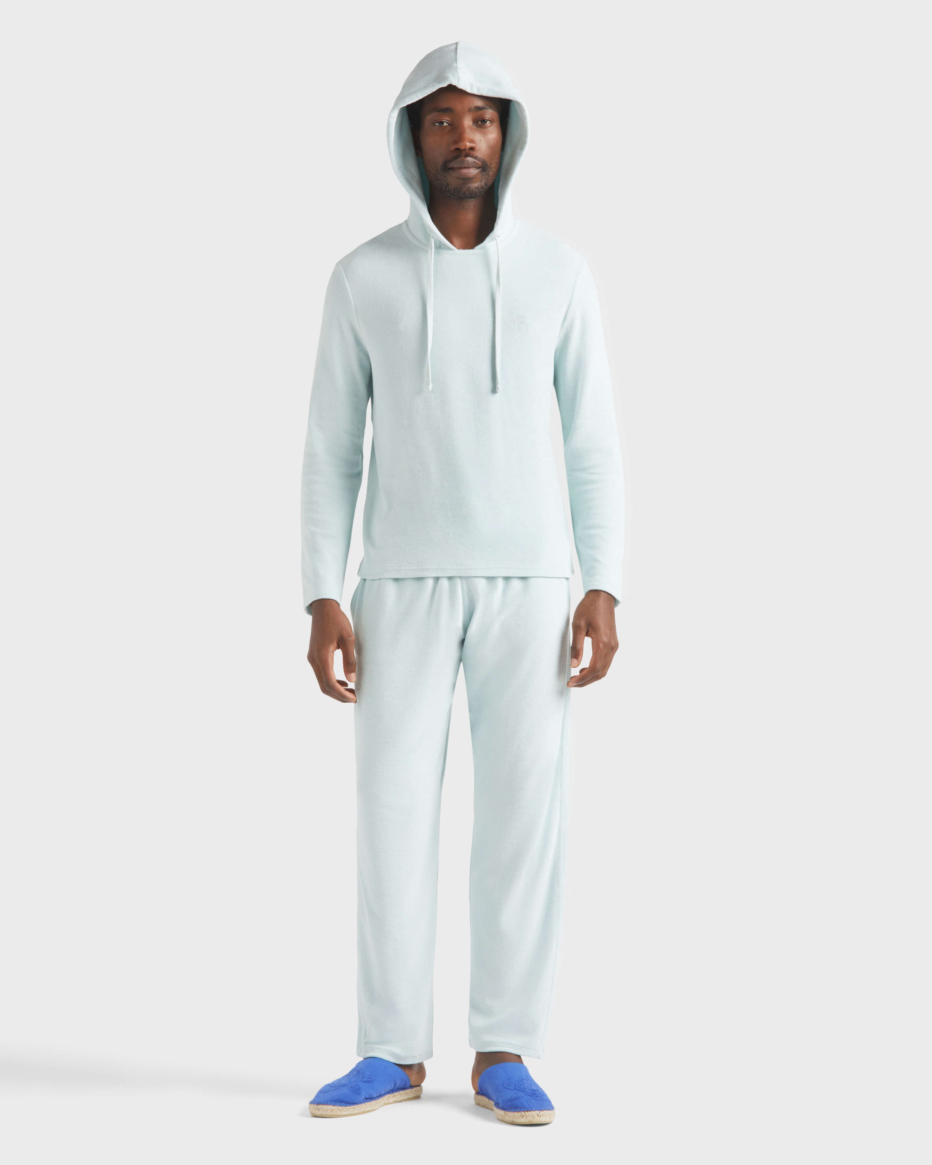 Men Terry Pants Solid PACIFIC supp1 view