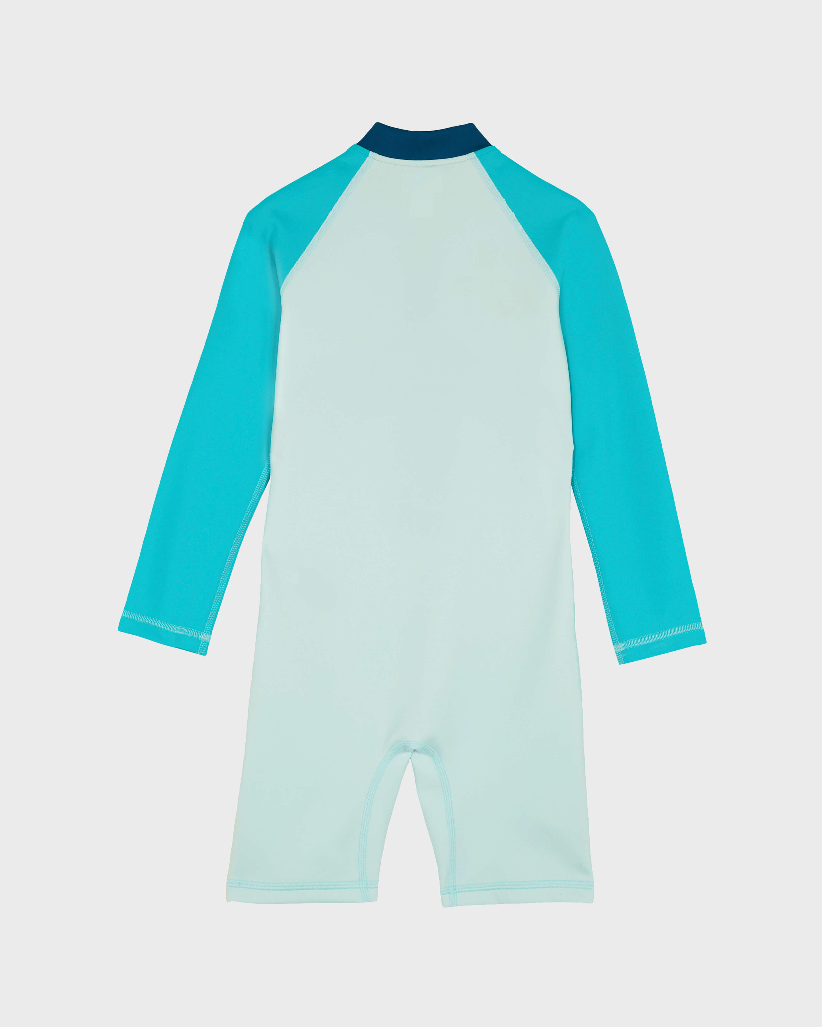 Boys One-piece Rashguard Jumpsuit Tricolore BLUE NOTE back view
