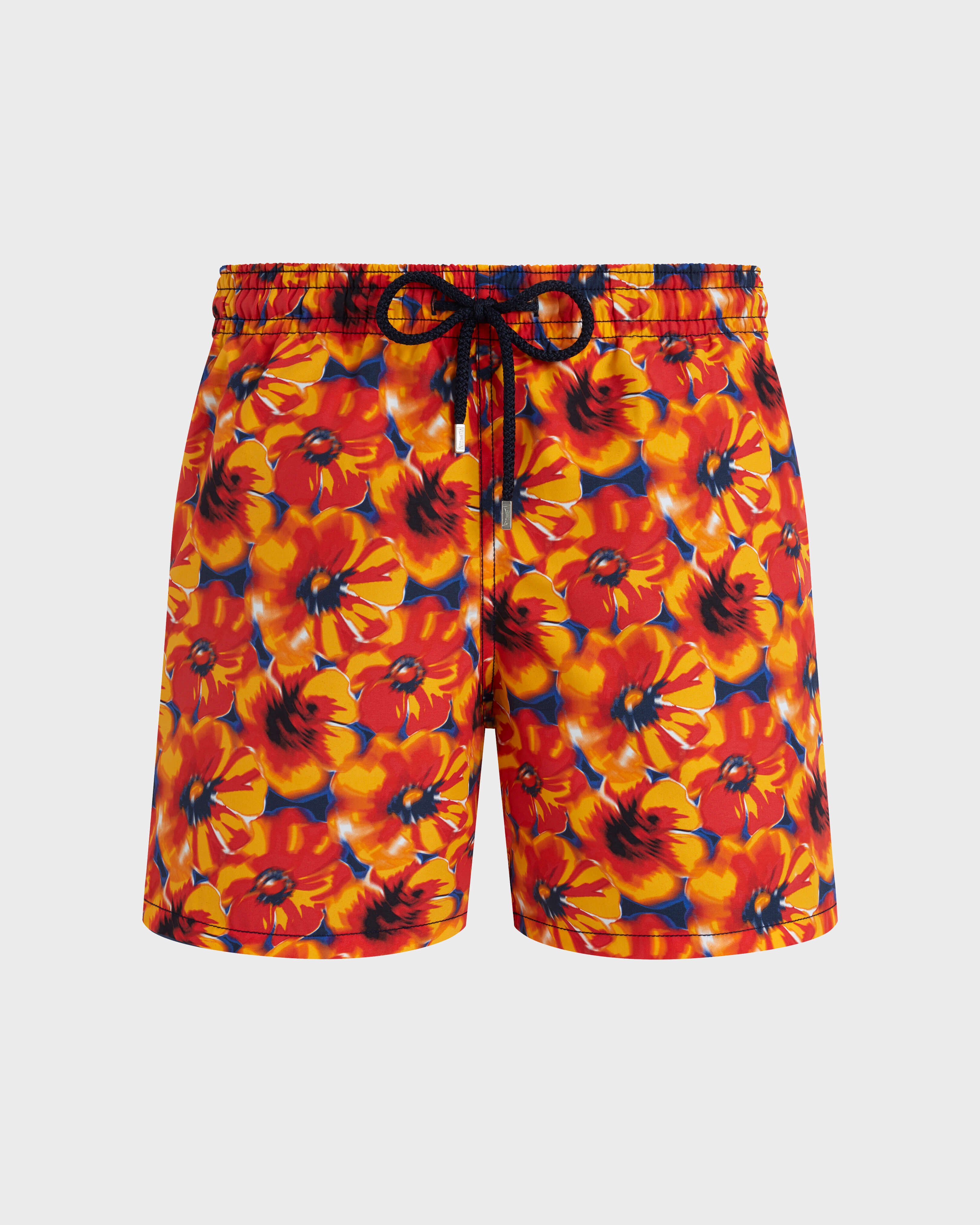 Men Swim Shorts Poopies NAVY front view