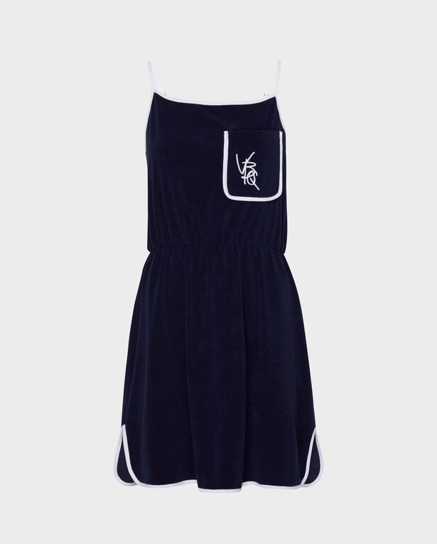 Vilebrequin - Women Terry Tank Dress Vbq Line - Dress - Leyna - Blue - Size XS
