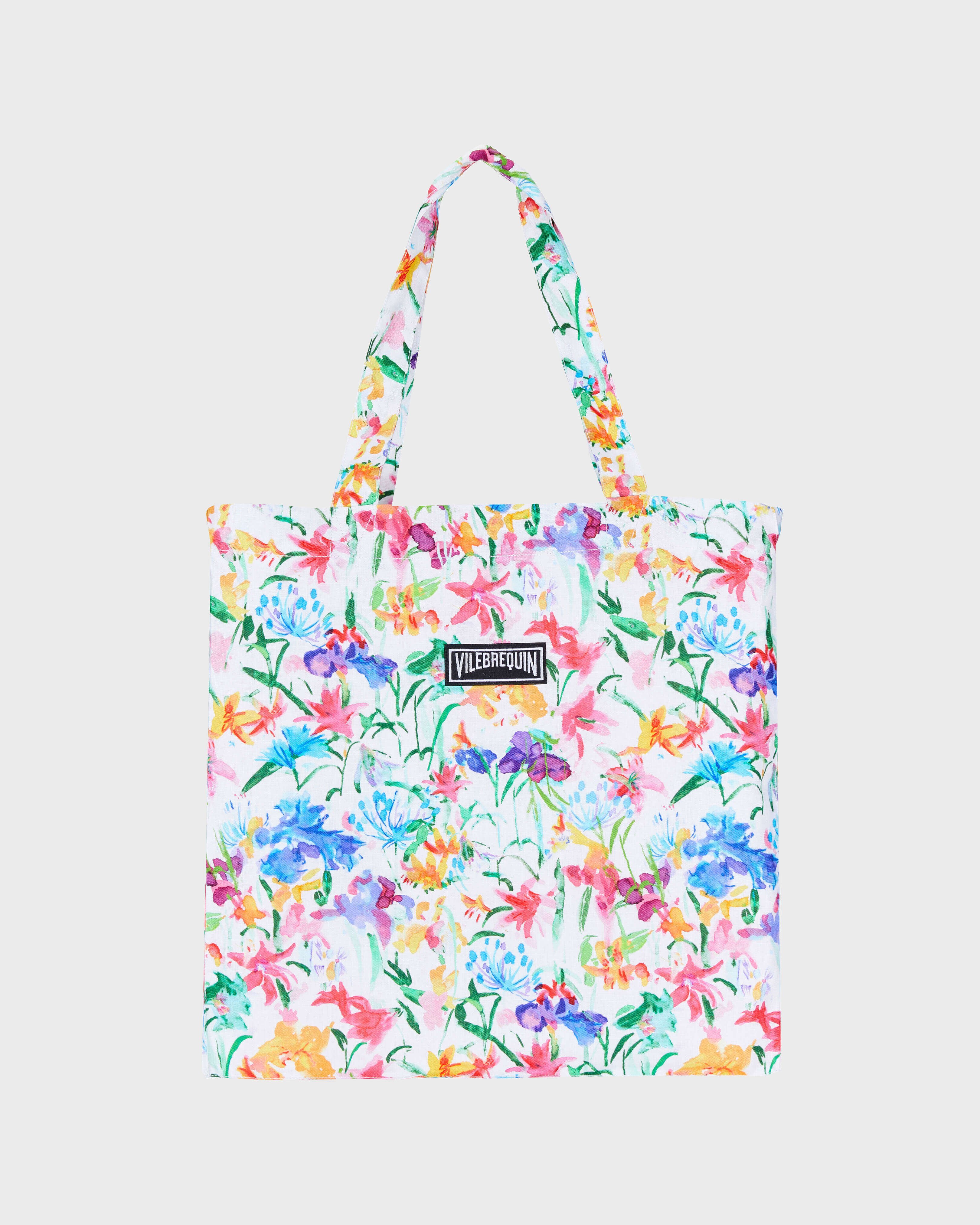 Tieand amp; Dye Turtle Unisex-Tragetasche aus Baumwolle CALANQUE front view