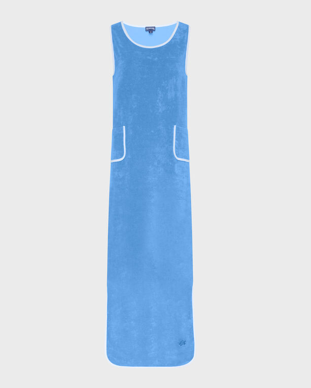 Vilebrequin - Women Terry Long Tank Dress Solid - Dress - Lindsay - Blue - Size XS