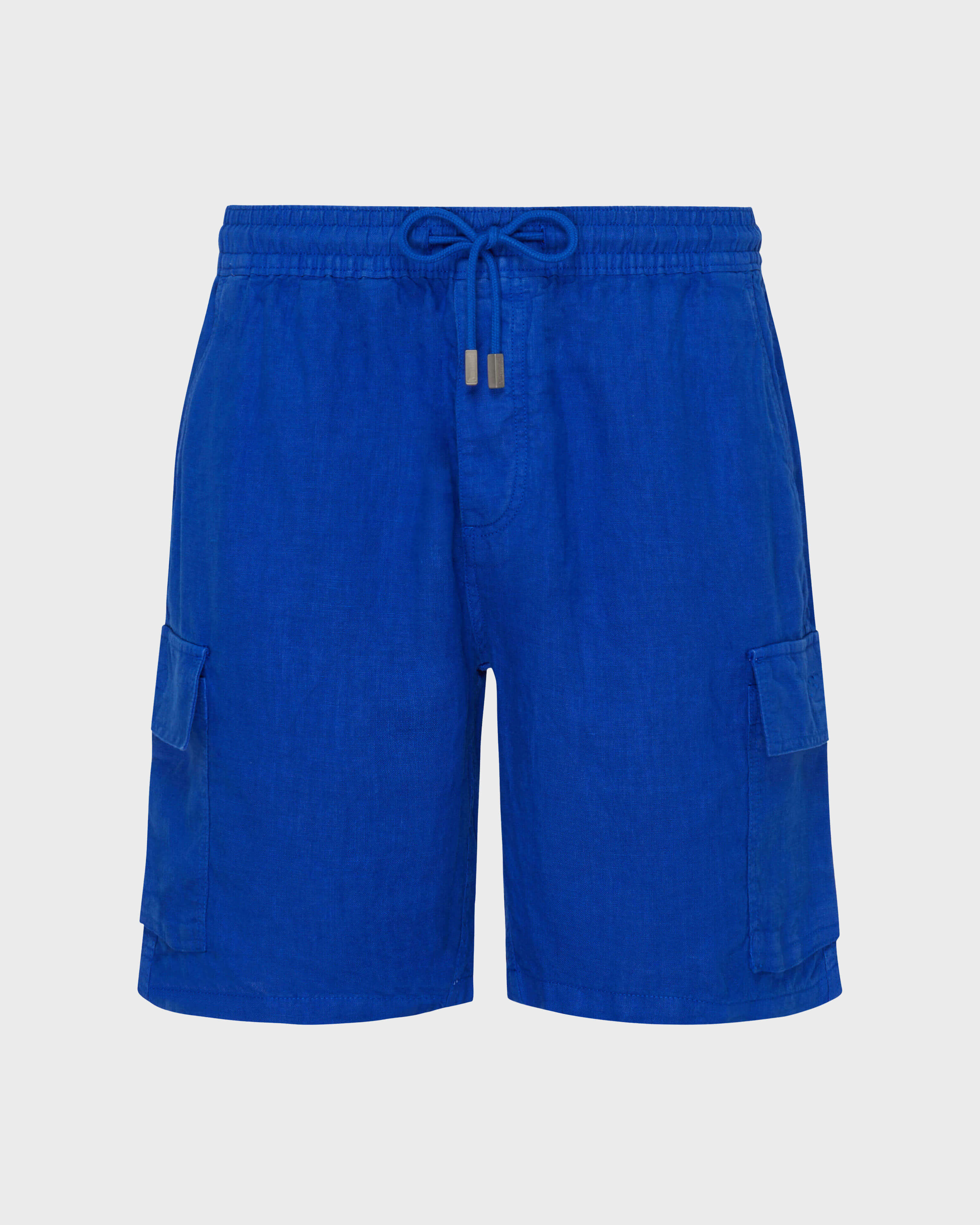 Bermudas de lino para hombre con bolsillos cargo MARRAKECH front view