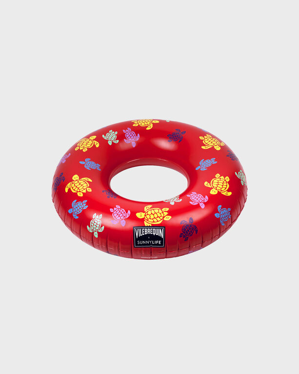 Vilebrequin - Inflatable Pool Ring Ronde Des Tortues - Vilebrequin X Sunnylife - Sport Accessories - Funny - Red - Size OSFA