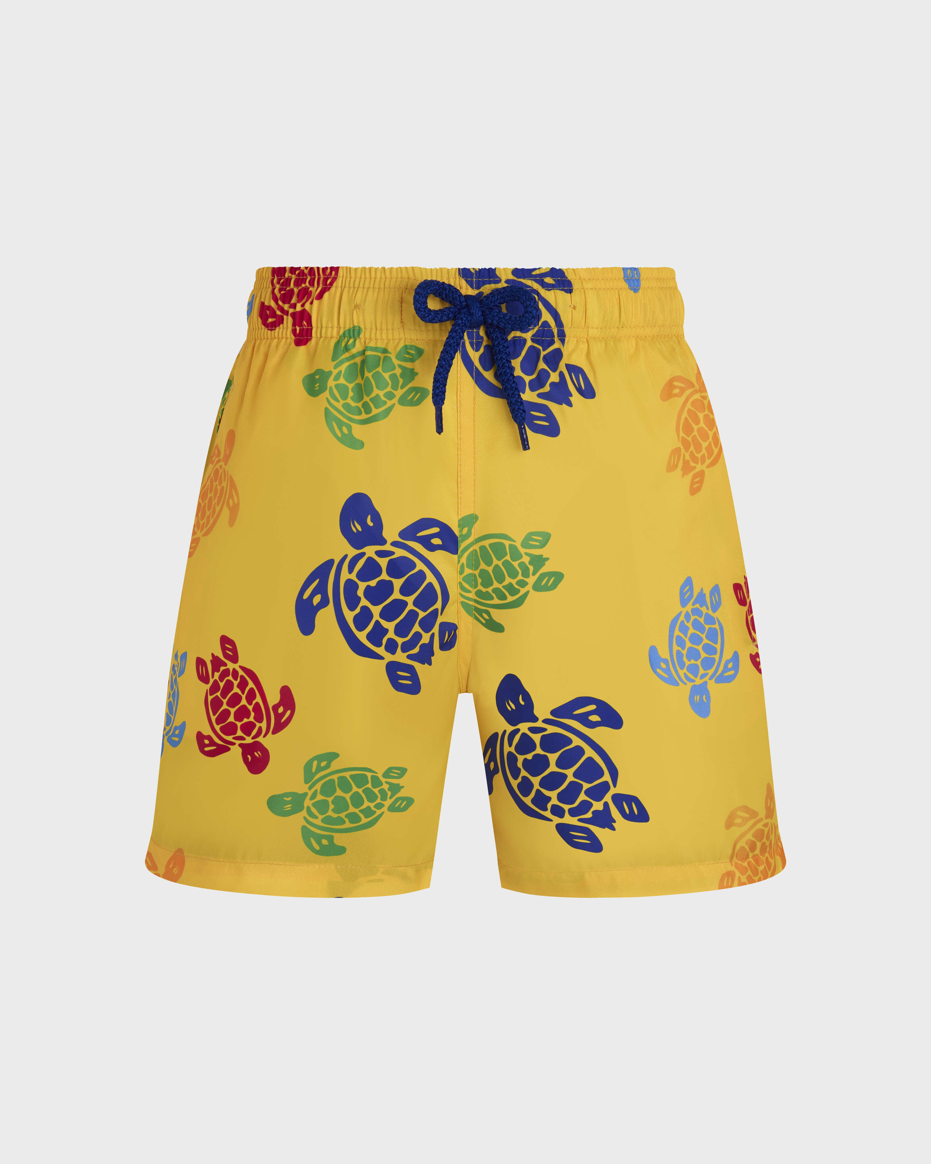 Bañador ultraligero y plegable con estampado Tortues Multicolores para niño MAIZ front view