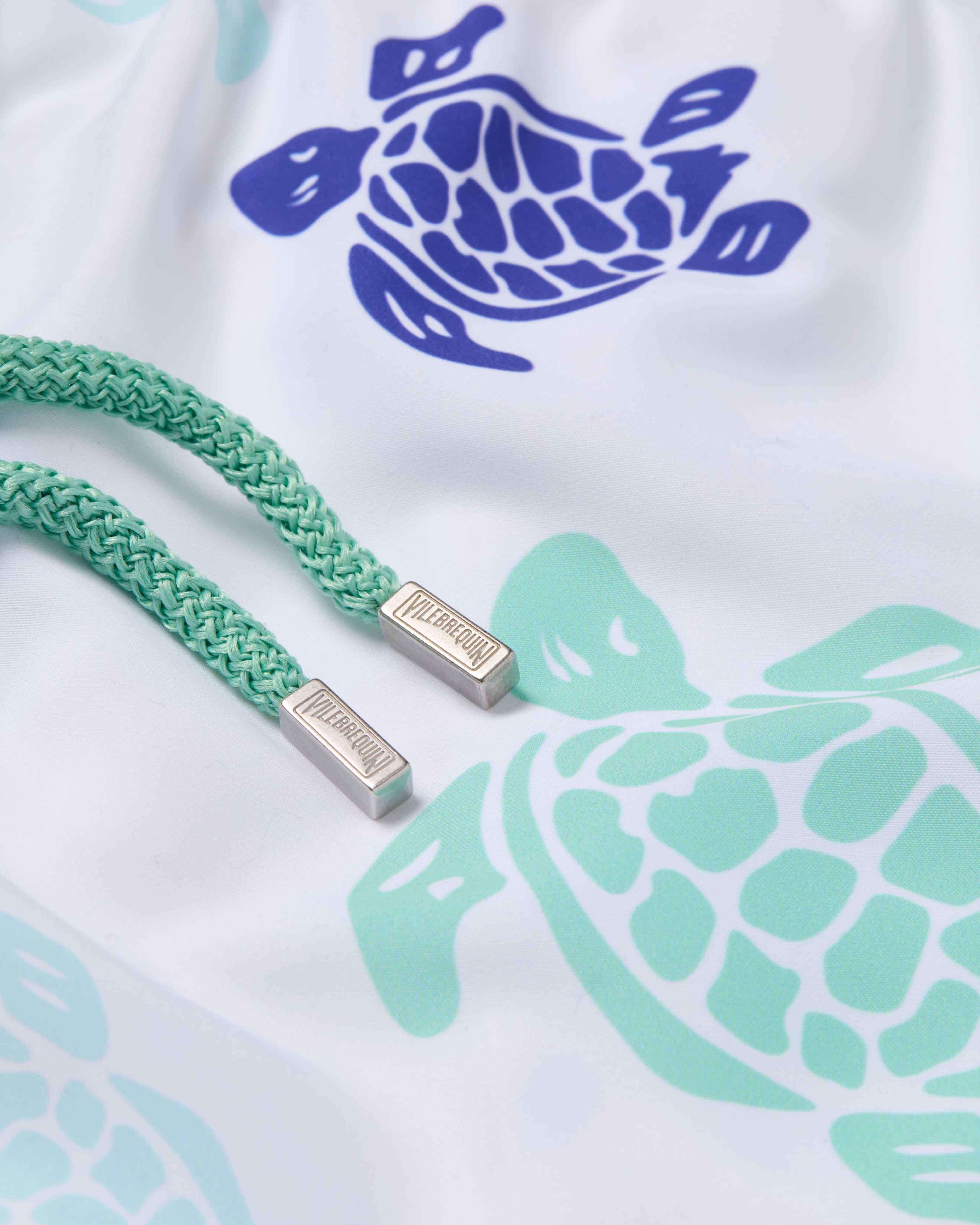 Tortues Multicolores Badeshorts für Herren WEISS supp1 view