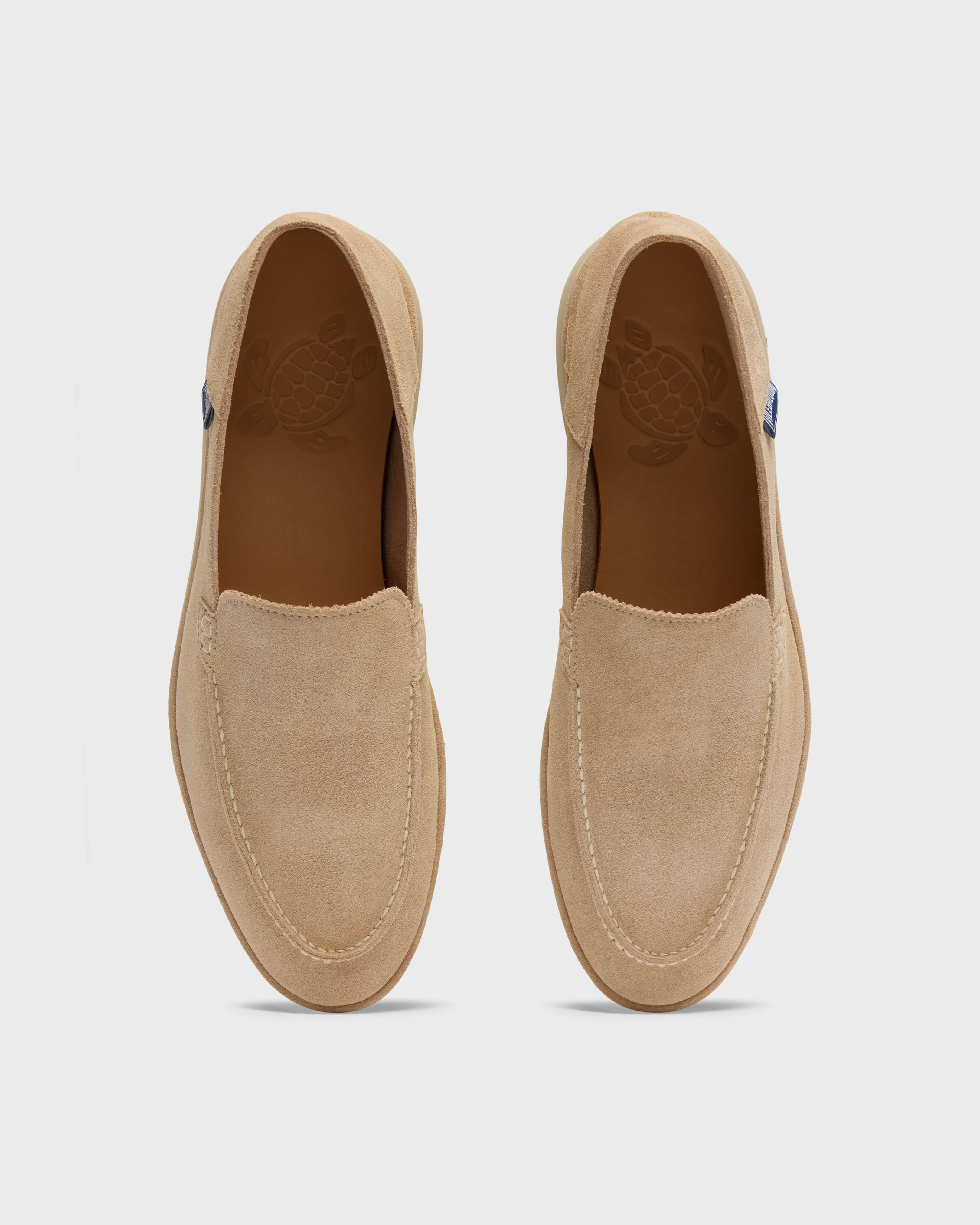 Men Suede Loafers BEIGE override view