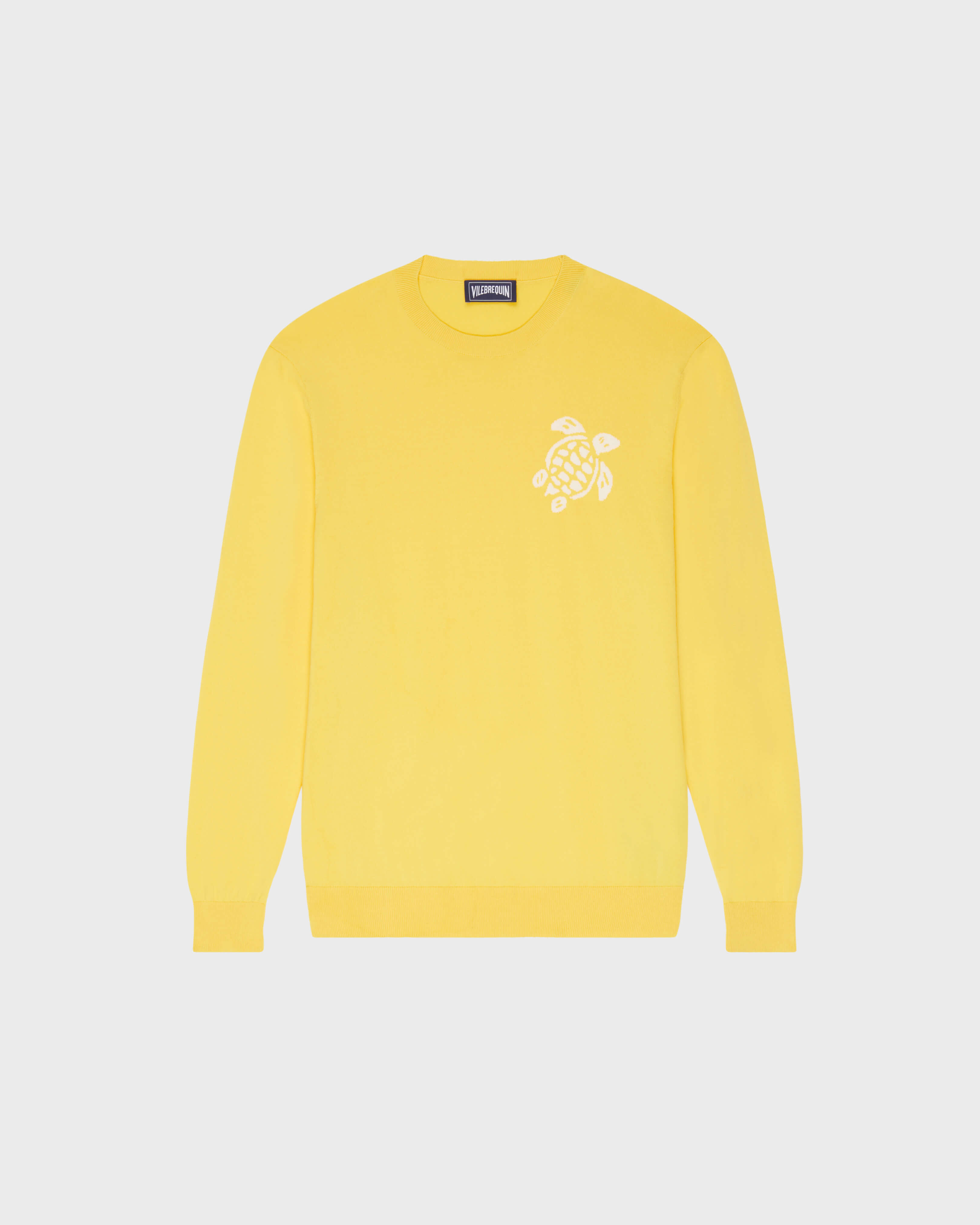 Men Cotton Sweater Turtle SUN front view