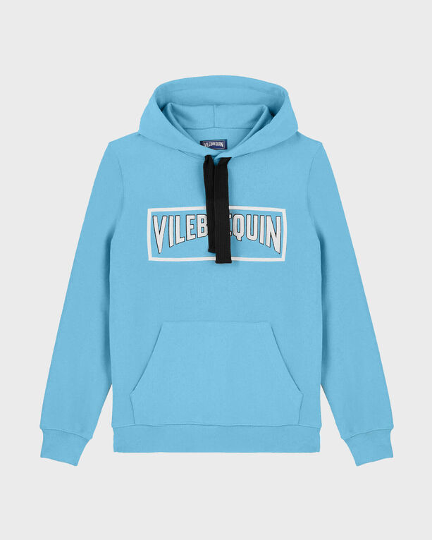 Vilebrequin - Solid Kapuzenpullover Aus Baumwolle Für Herren - Sweatshirt - Martin - Blau - Größe XXL Vilebrequin - Solid Kapuzenpullover Aus Baumwolle Für Herren - Sweatshirt - Martin - Blau - Größe XXL