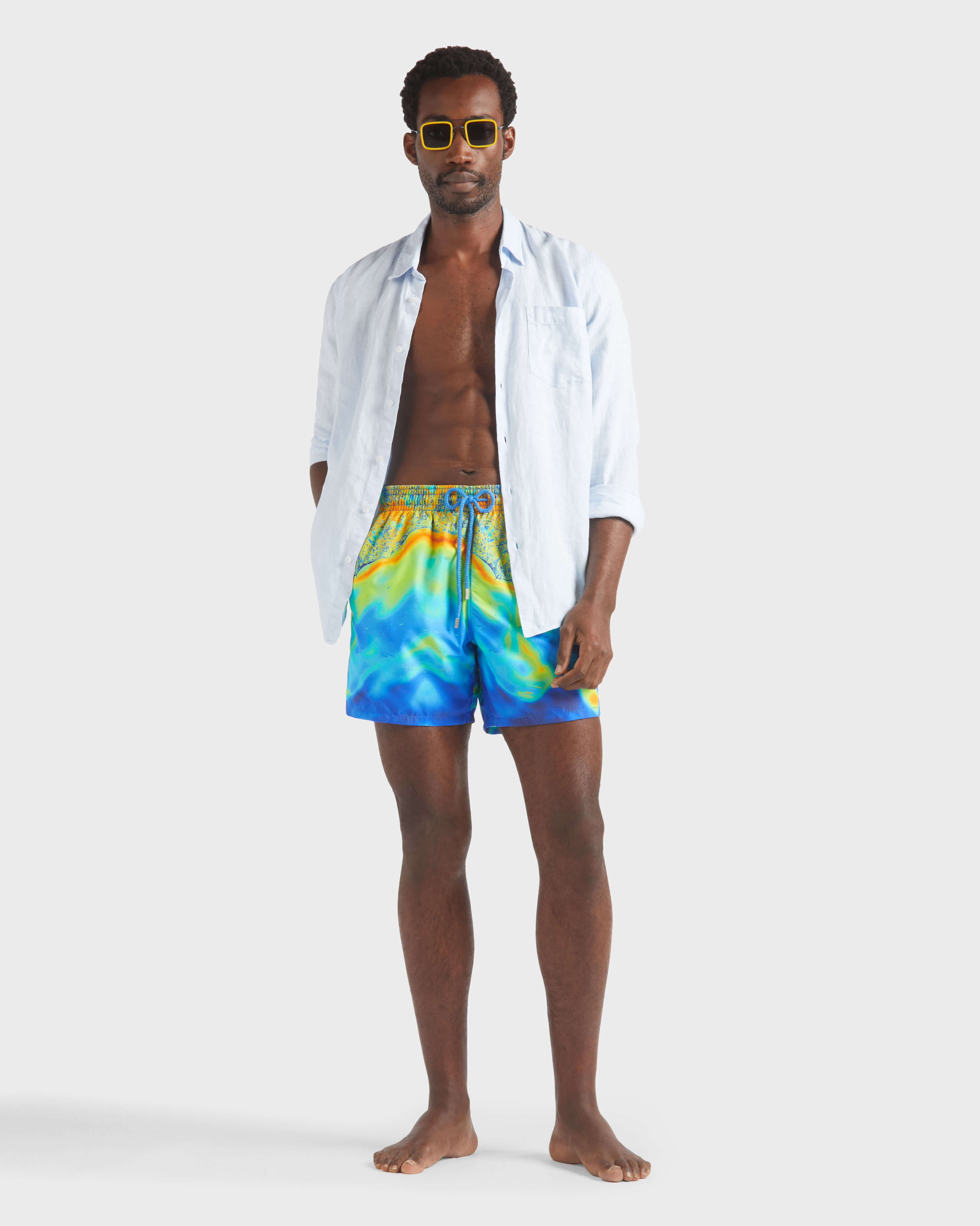Men Swim Shorts Bathymétrie Des Oceans PALACE supp1 view