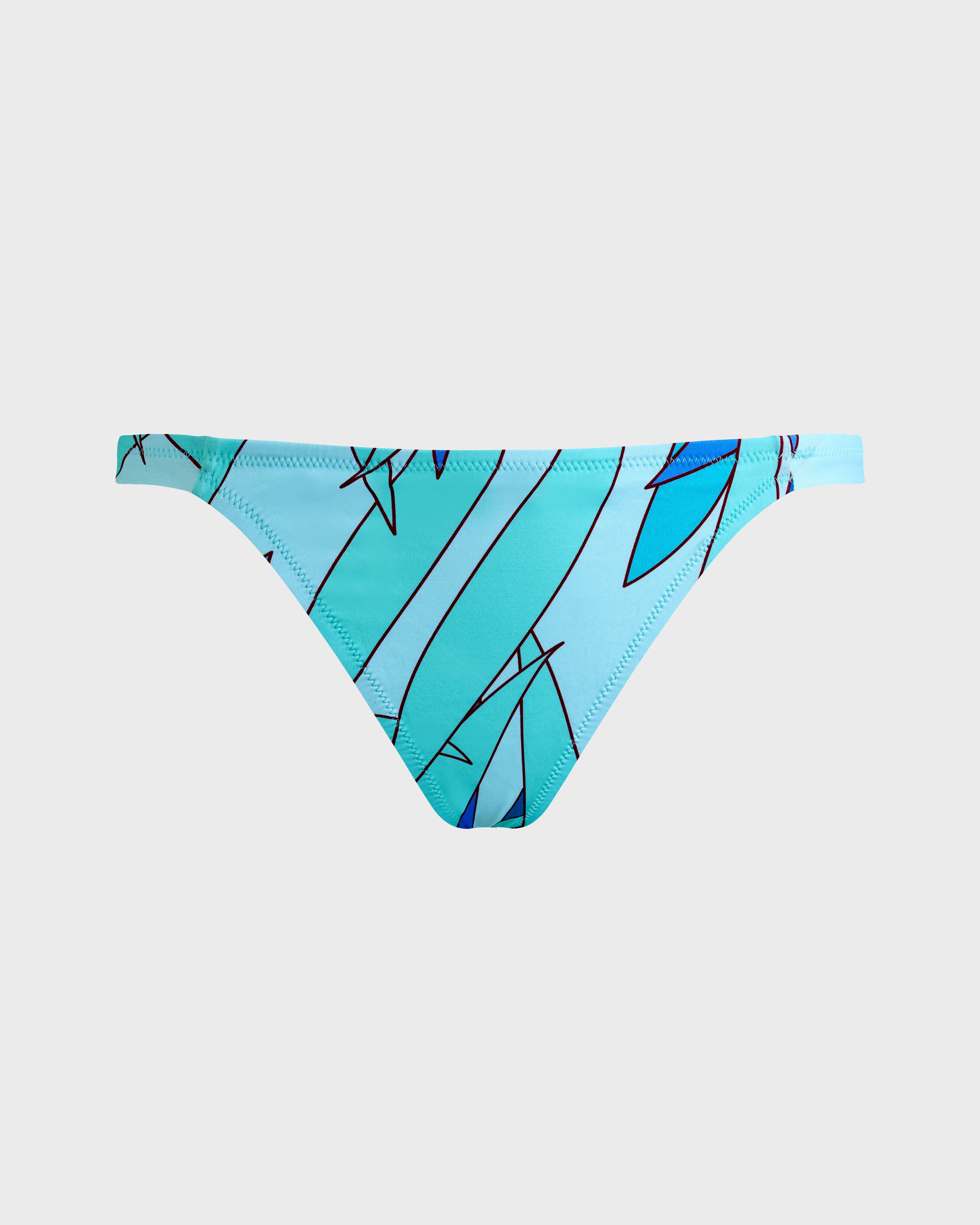 Women Tanga Bikini Bottom Madrague THALASSA front view
