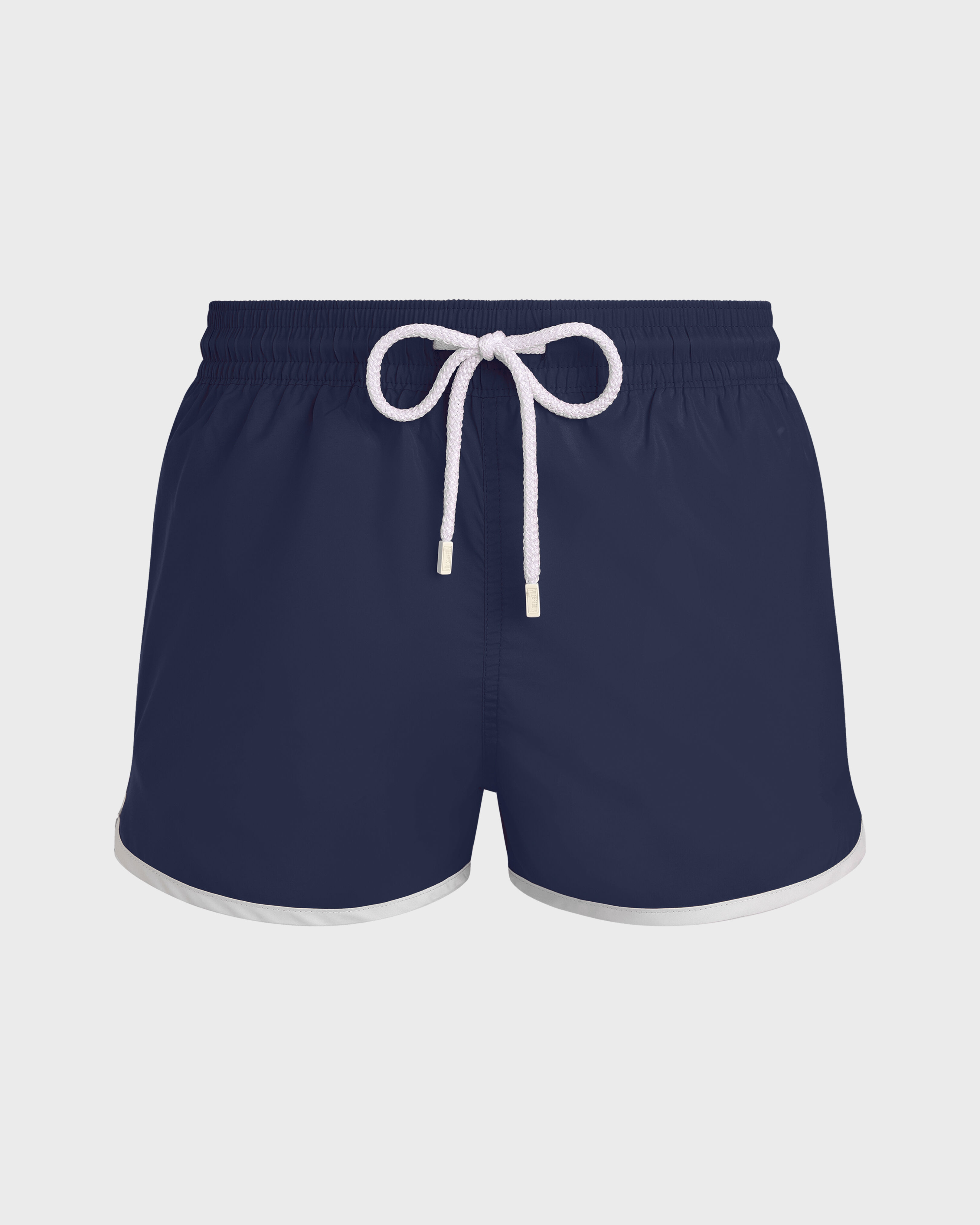 Men Short Ultra-light Swim Shorts Solid NAVY front view