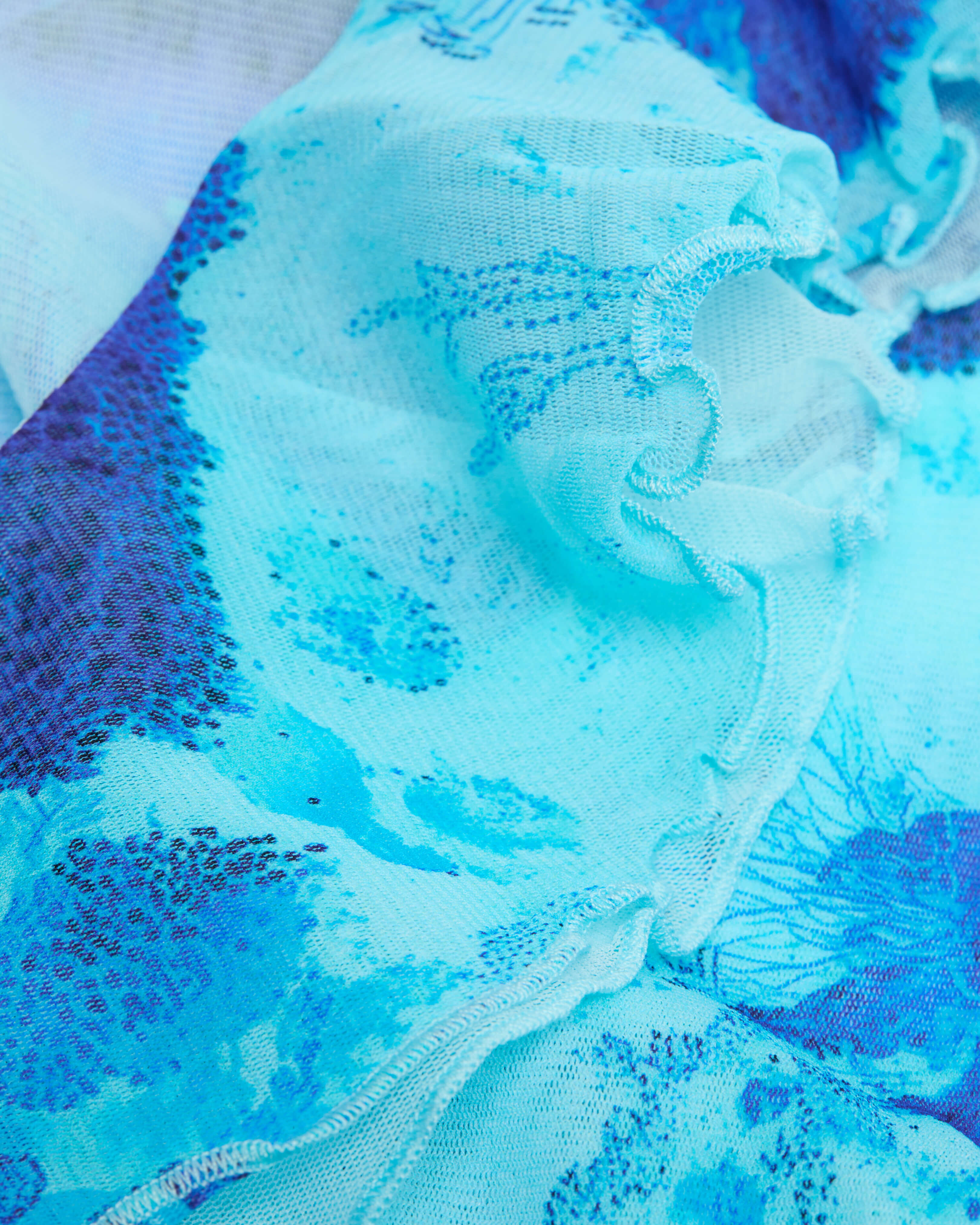 Vestito corto donna in tulle Coral Reef OXYGENE supp4 view