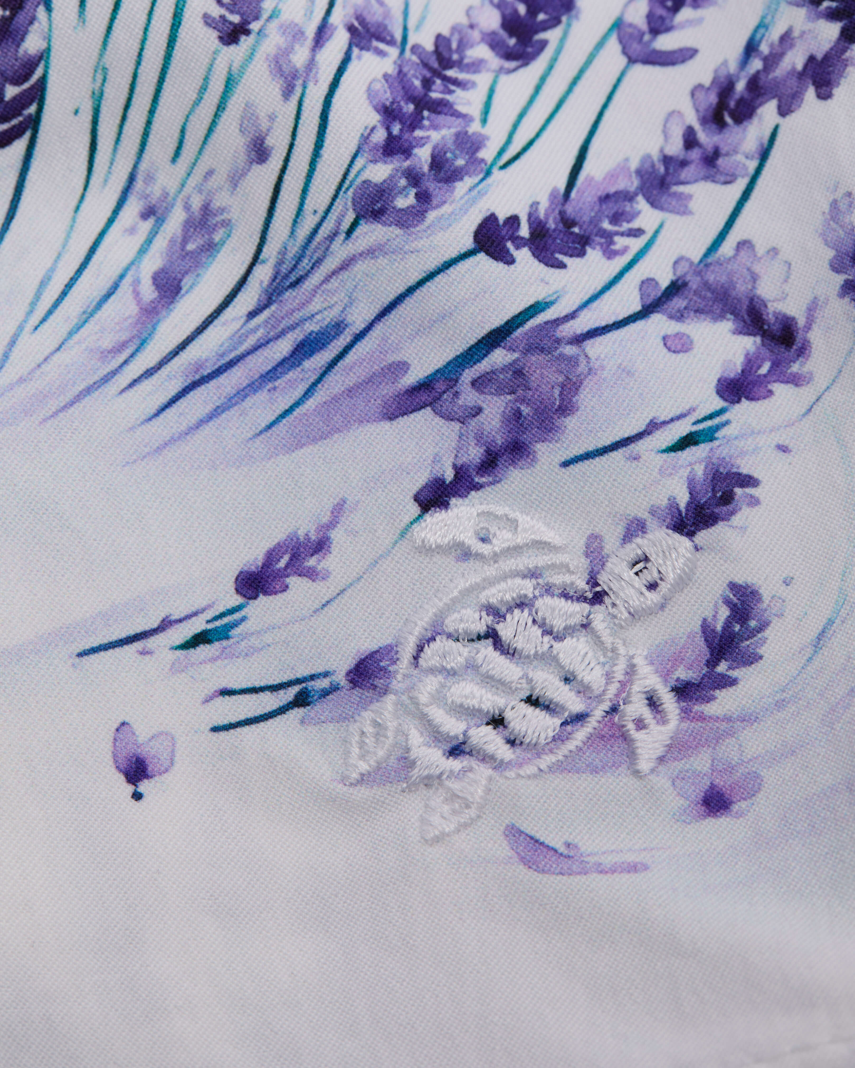 Short de bain fille Lavender BLANC supp4 view