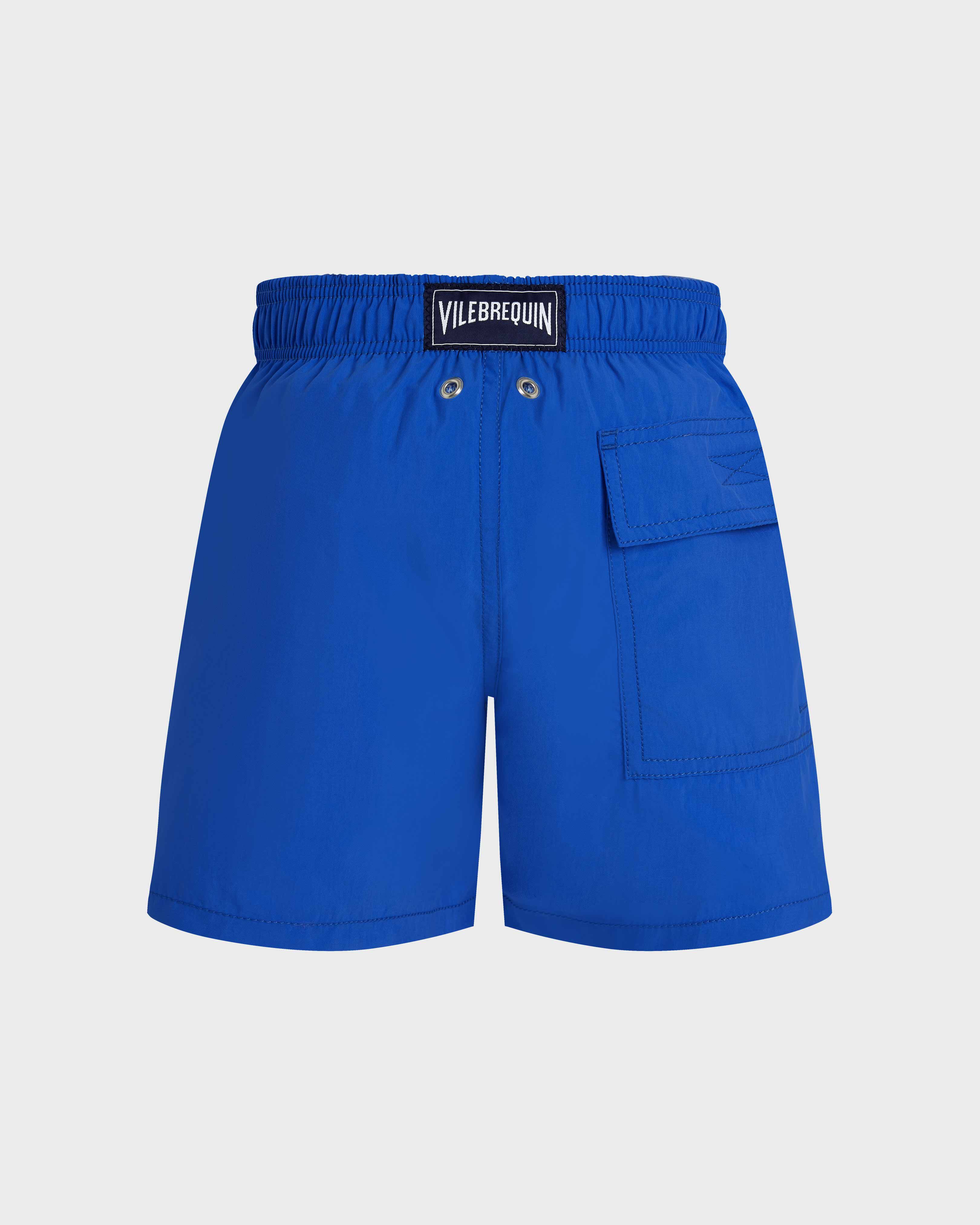 Boys Water-reactive Swim Trunks Ronde Des Tortues Maxi MARRAKECH back view