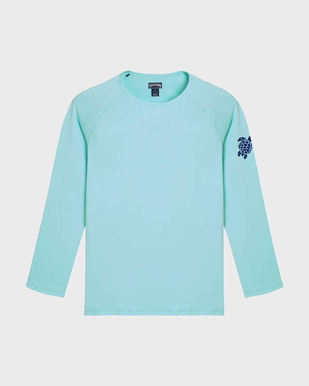 Vilebrequin – Langärmeliger Turtle Rashguard Mit Uv-schutz Für Herren – Rashguard – Regulary – Blau – Größe XXXL