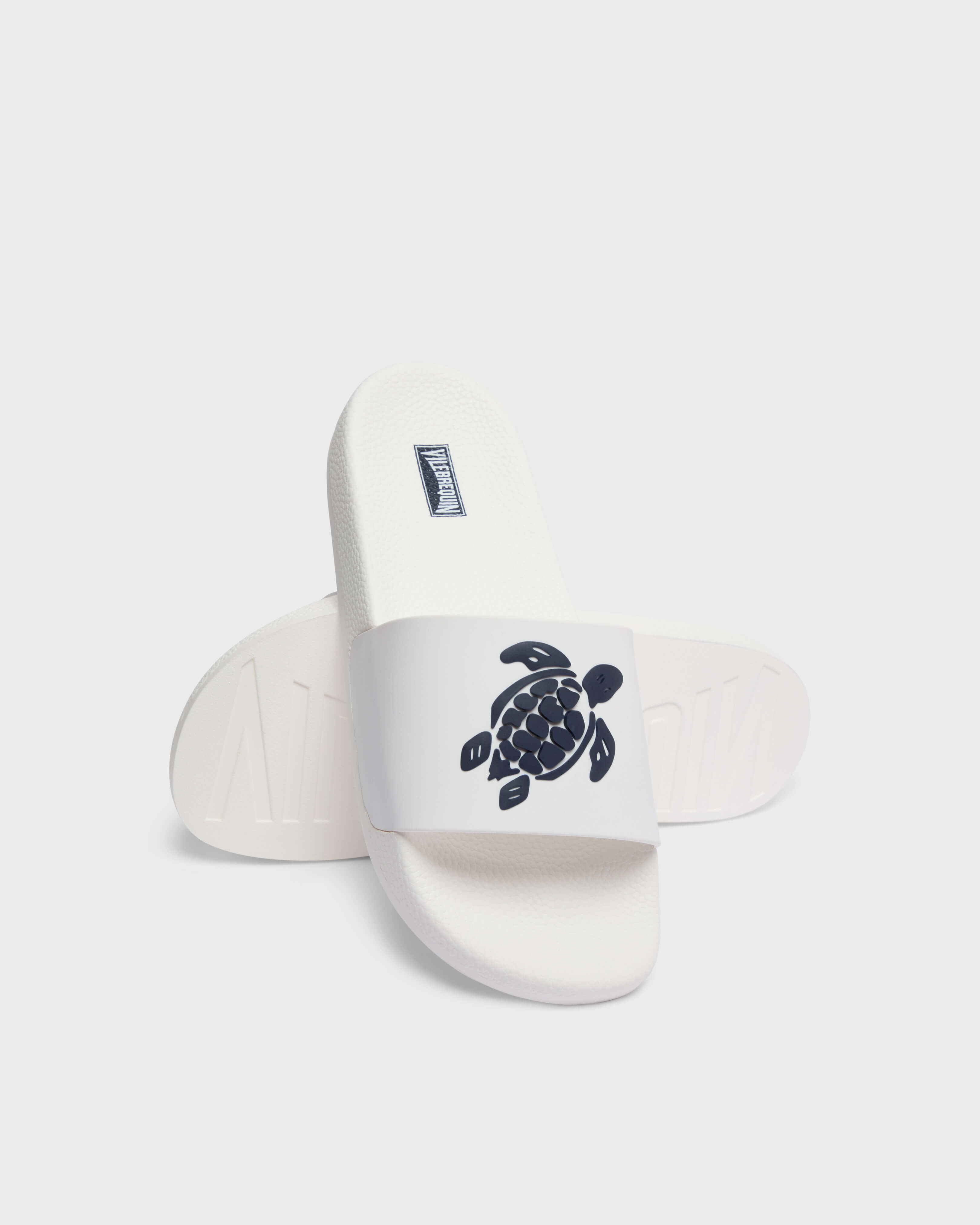 Claquettes de plage Tortue BLANC supp1 view