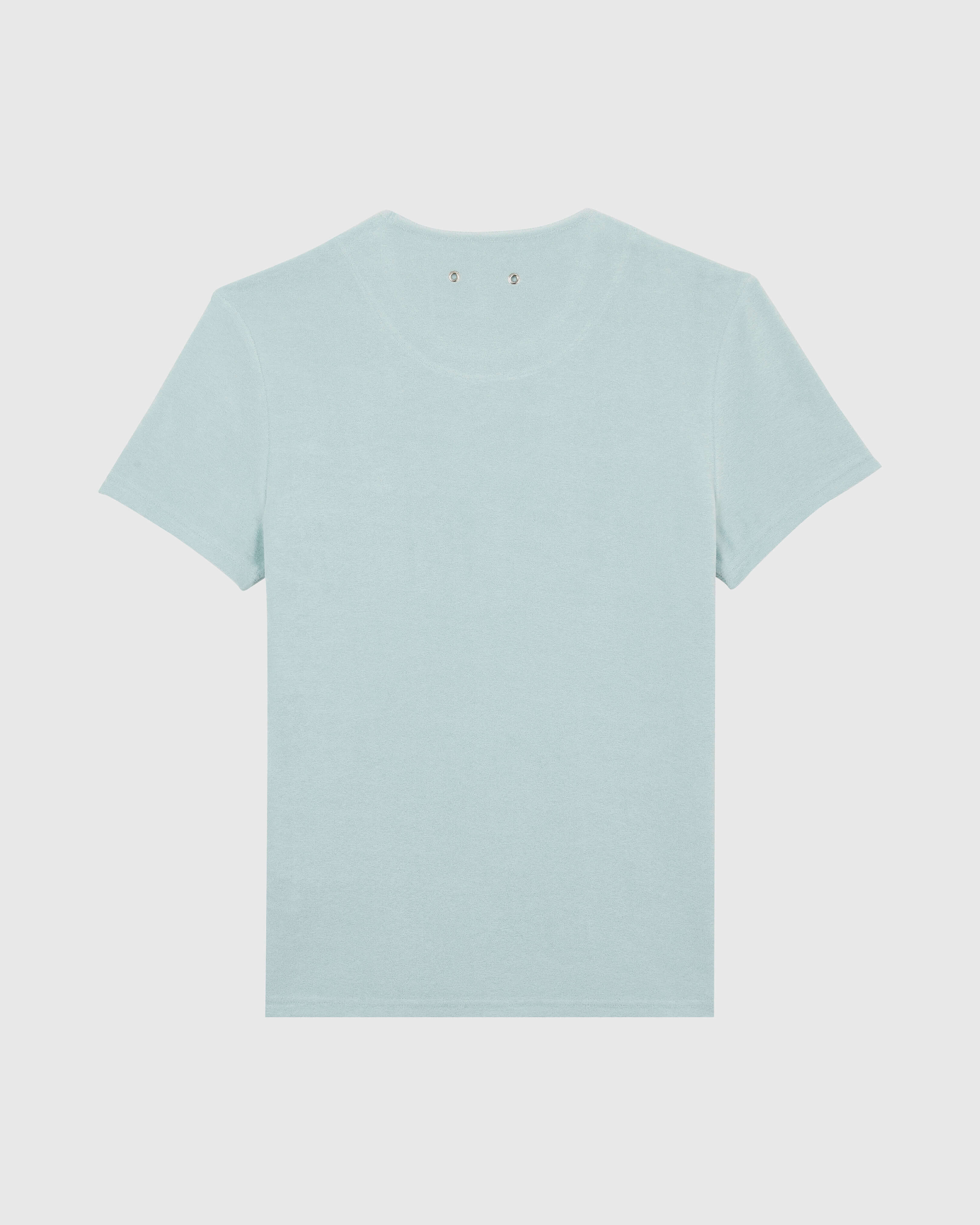 Terry T-Shirt Solid PACIFIC back view