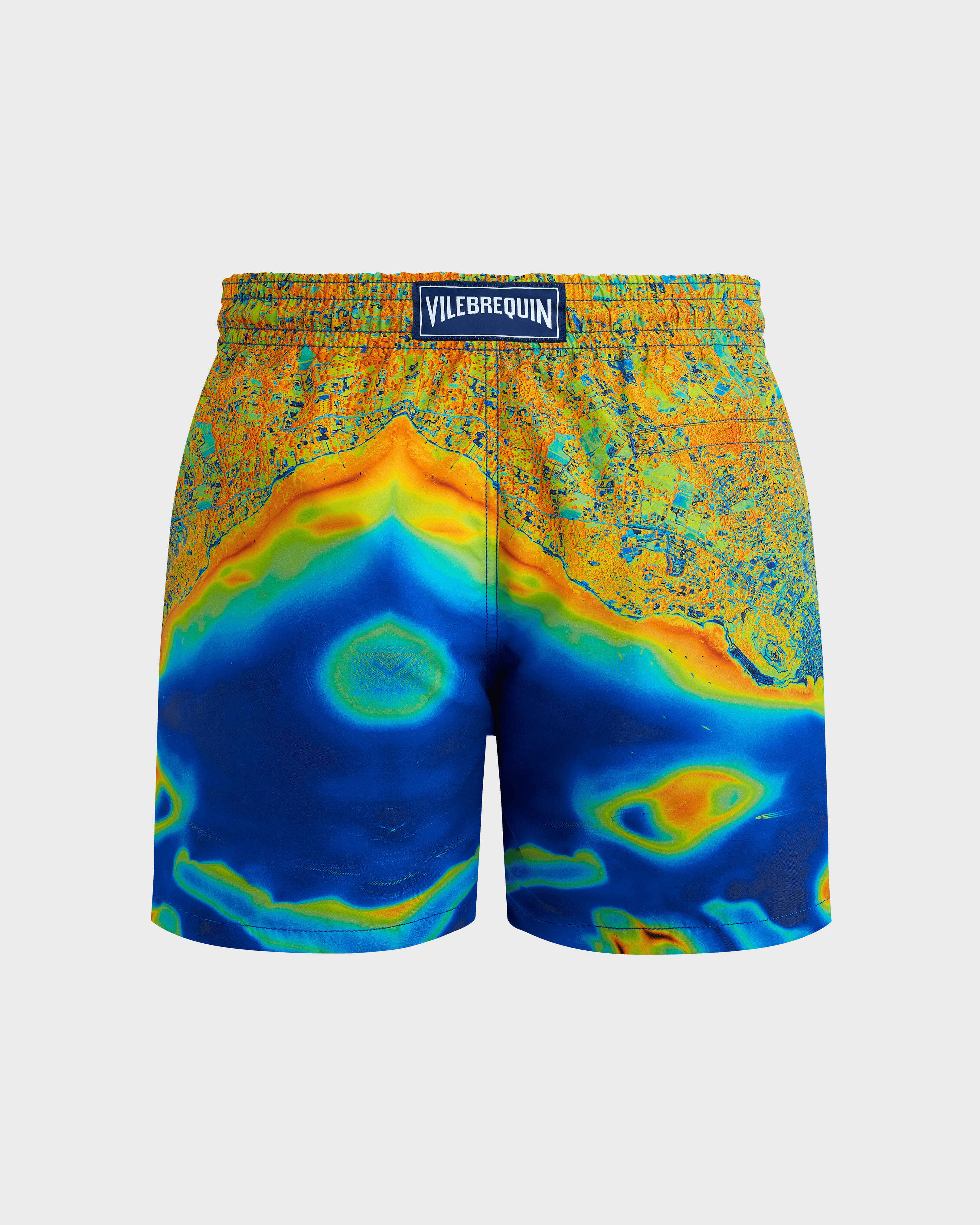 Men Swim Shorts Bathymétrie Des Oceans PALACE back view