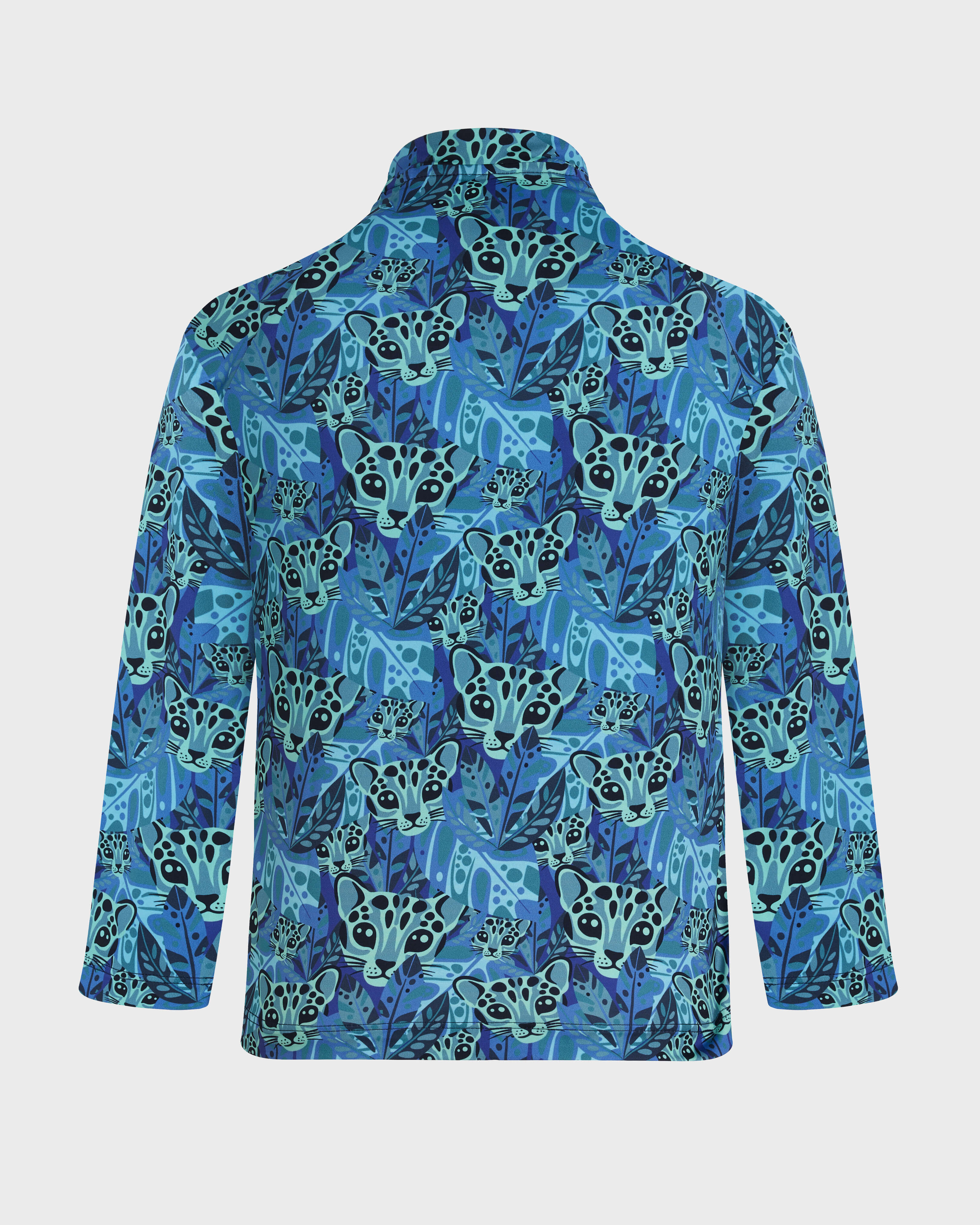 Boys Zipped Long Sleeves Rashguard Tigresa VERSAILLES back view