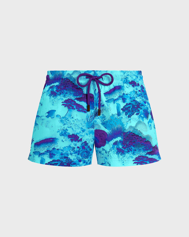 Vilebrequin - Women Stretch Swim Shorts Coral Reef - Shorty - Fabya - Blue - Size S