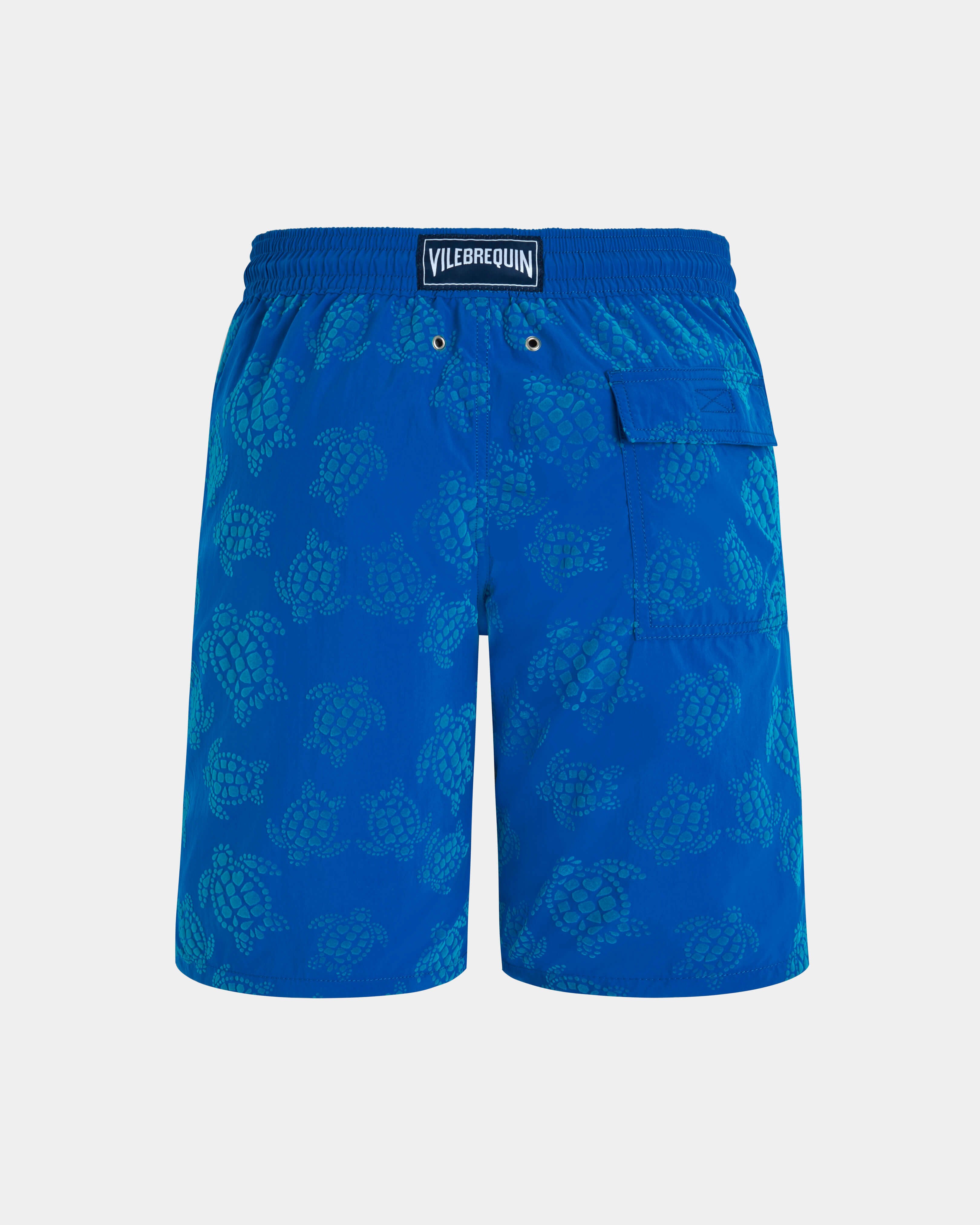 Men Long Swim Trunks Vendôme Turtles PALACE back view